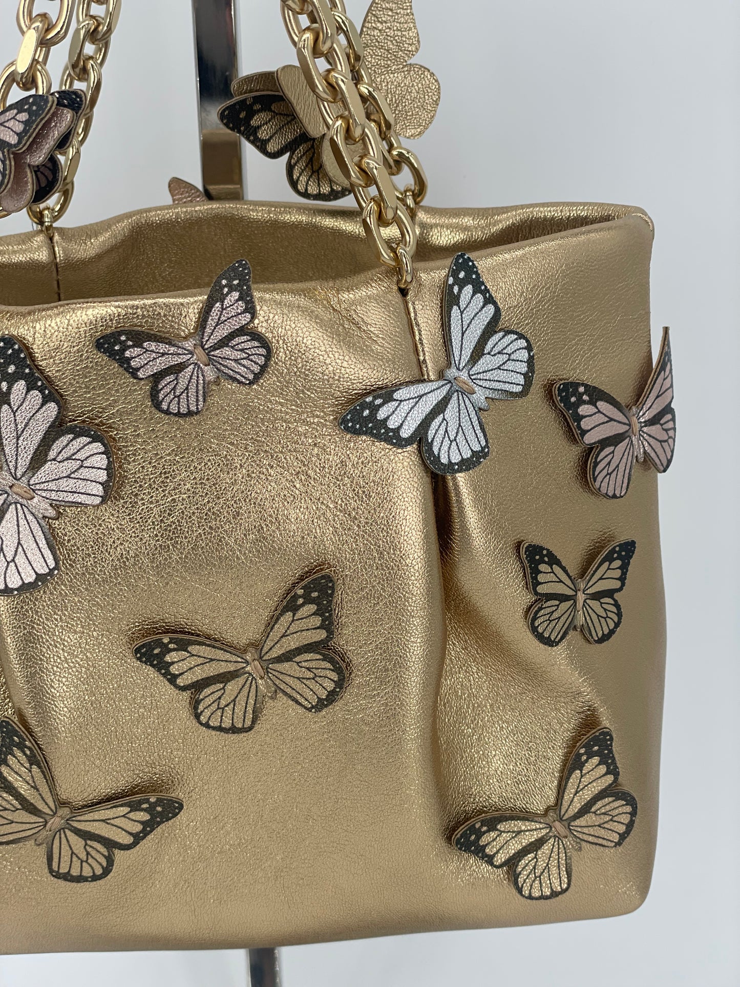 Preloved Aquazzura Papillion Tote Bag, Mini