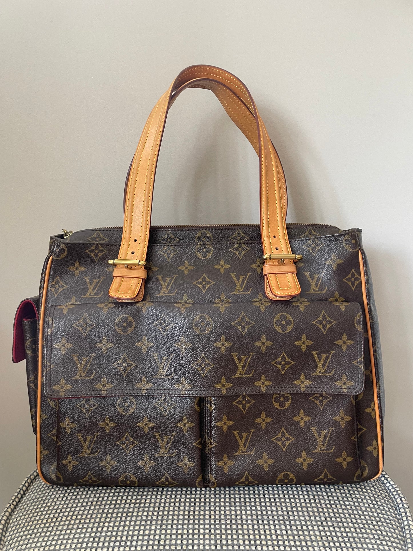 Preloved Louis Vuitton Multipli Cite Shoulder Tote Bag