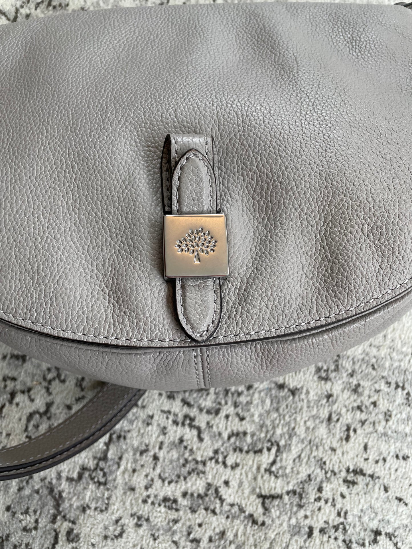 Preloved Mulberry Tessie Satchel Shoulder Bag