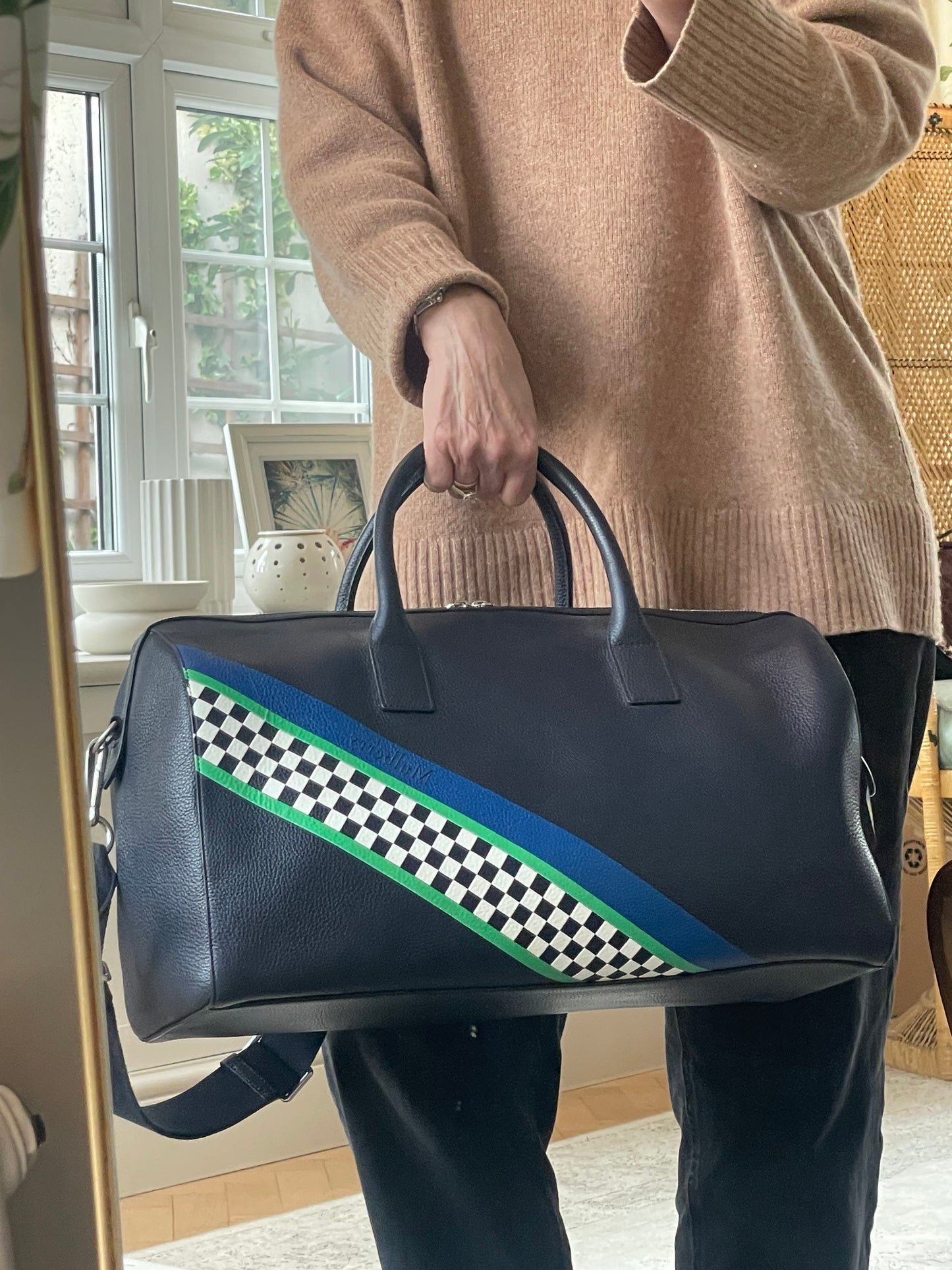 Preloved Mulberry Reston Holdall Bag