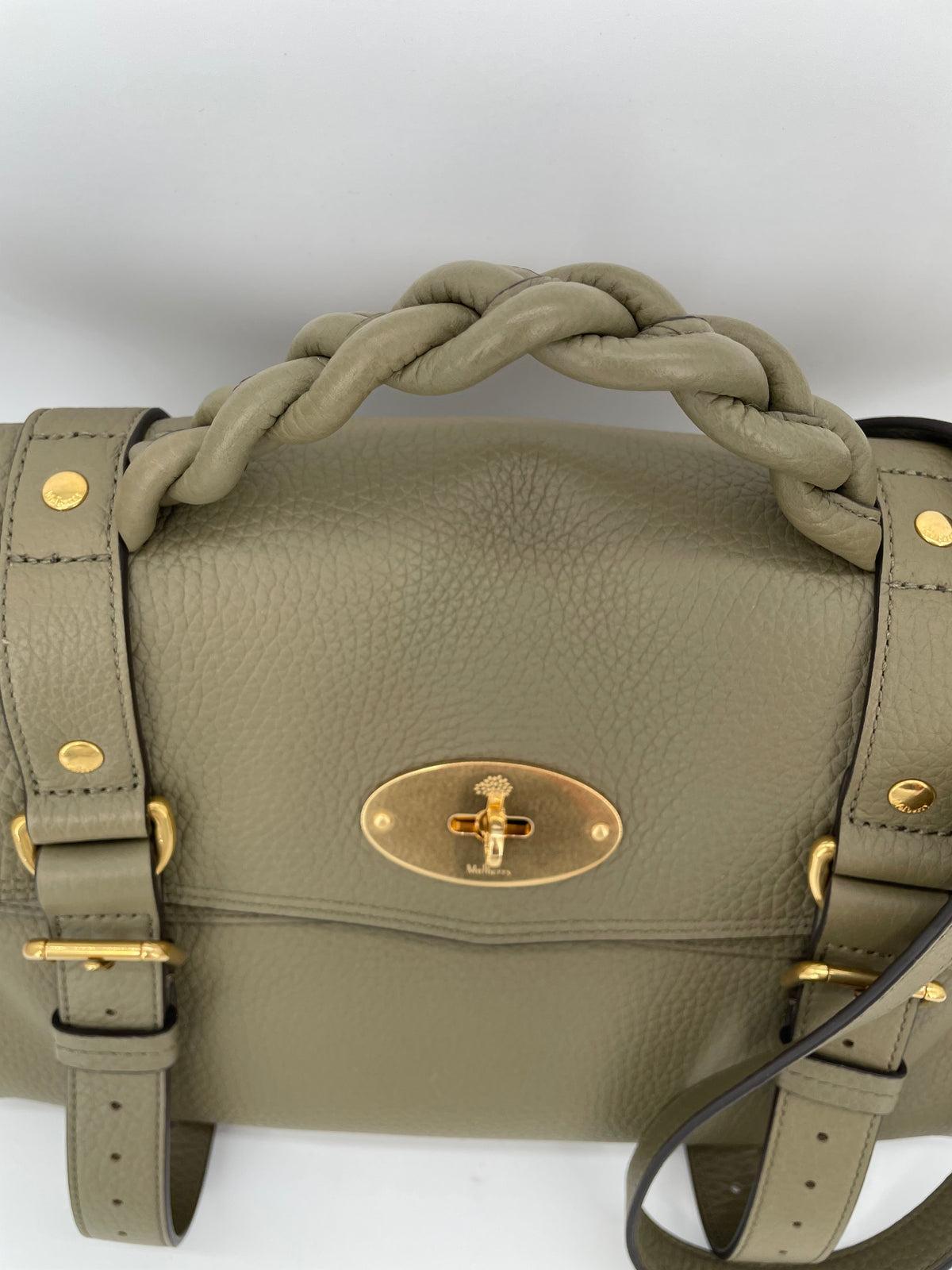 Preloved Mulberry Alexa Satchel Bag, Regular