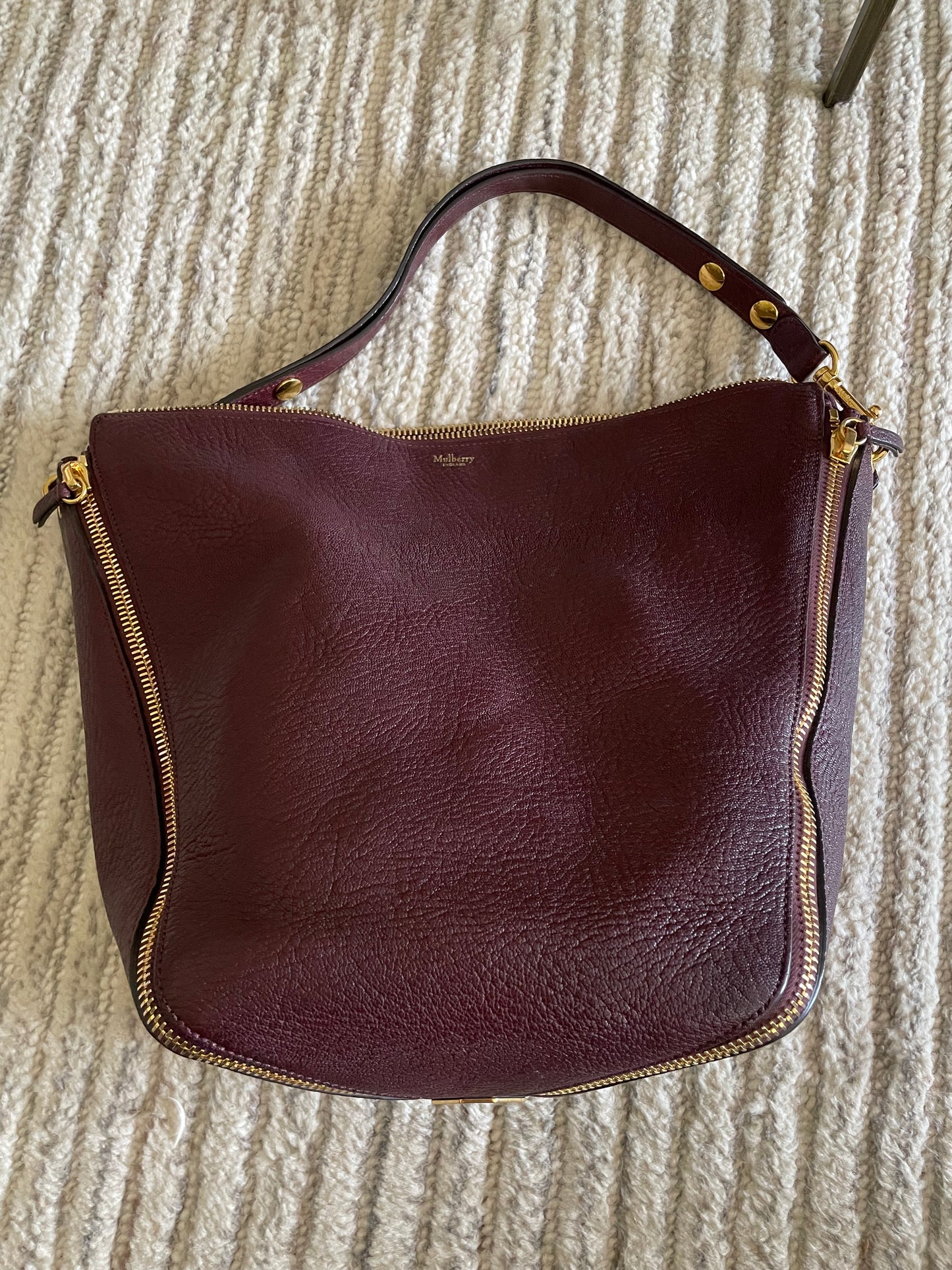 Preloved Mulberry Camden Bucket Shoulder Bag, Medium
