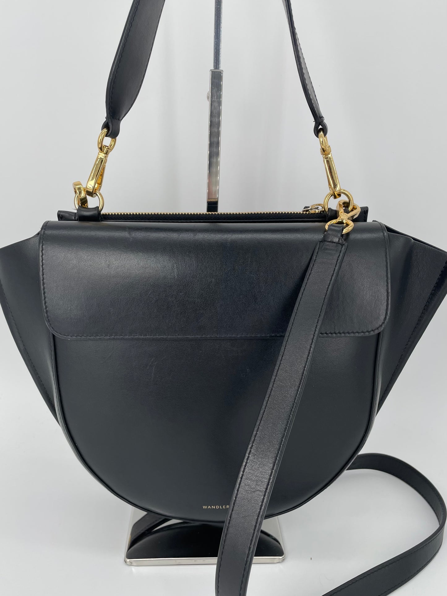 Preloved Wandler Hortensia Crossbody Bag and Top Handle Bag, Medium