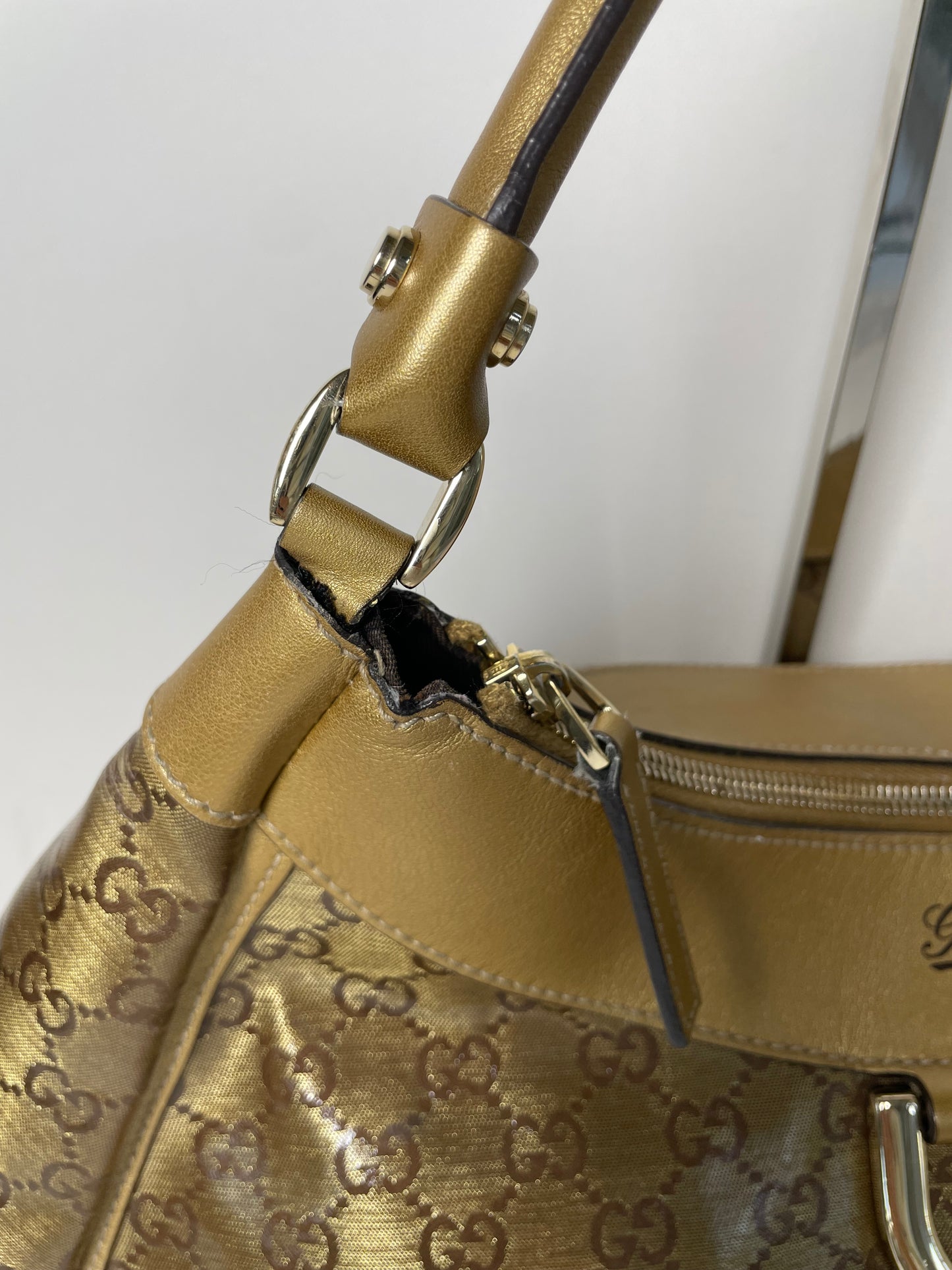 Preloved Gucci D-Ring Shoulder Bag