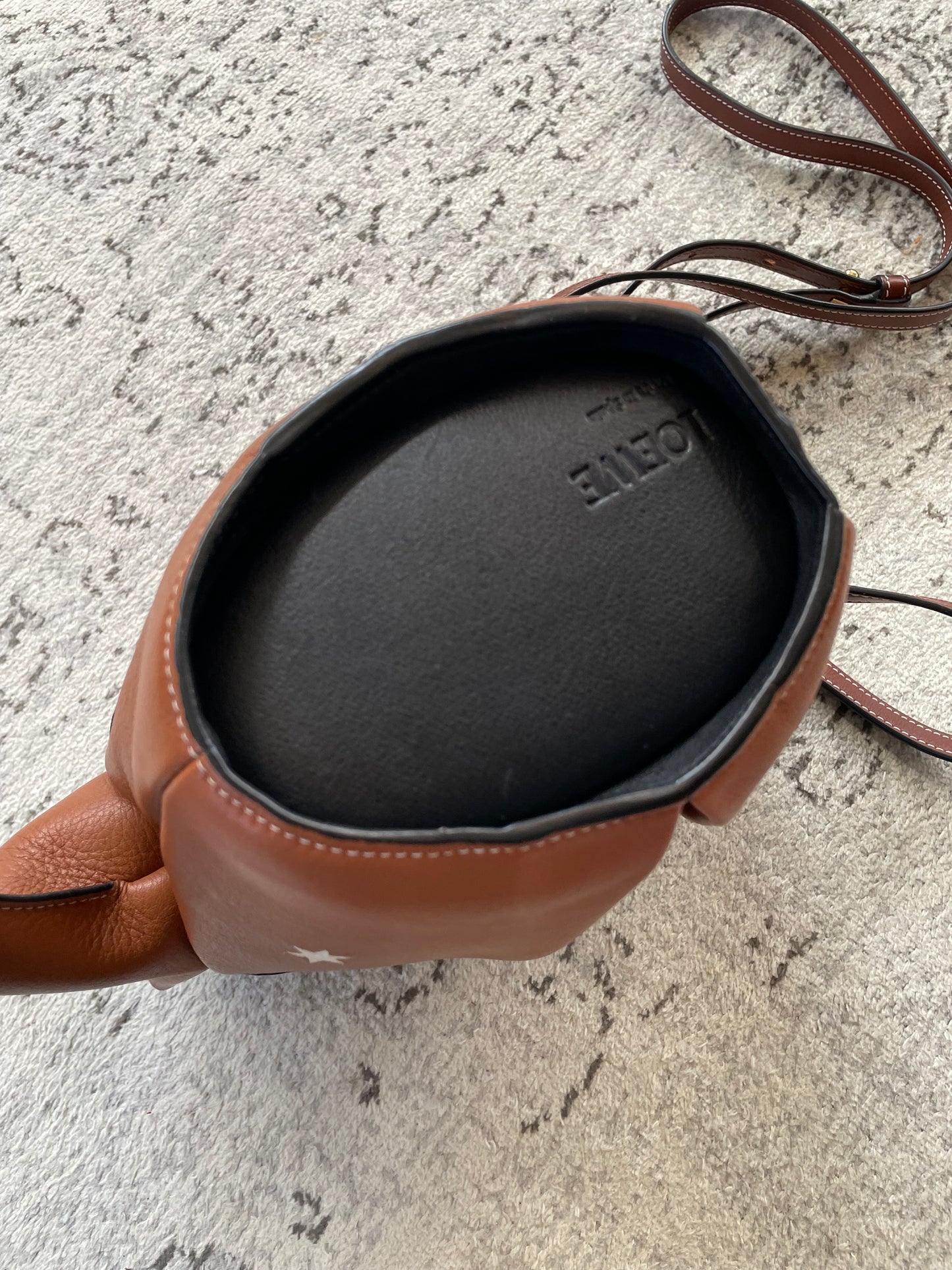 Preloved Loewe Mini Star Elephant Crossbody Bag