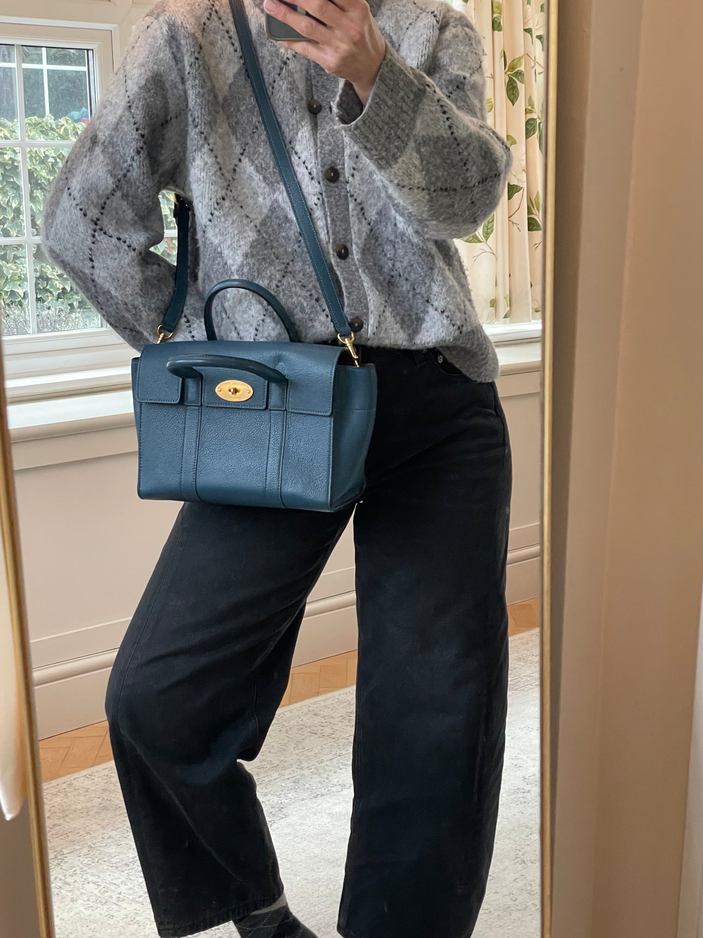 Preloved Mulberry Bayswater Tote Bag, Small