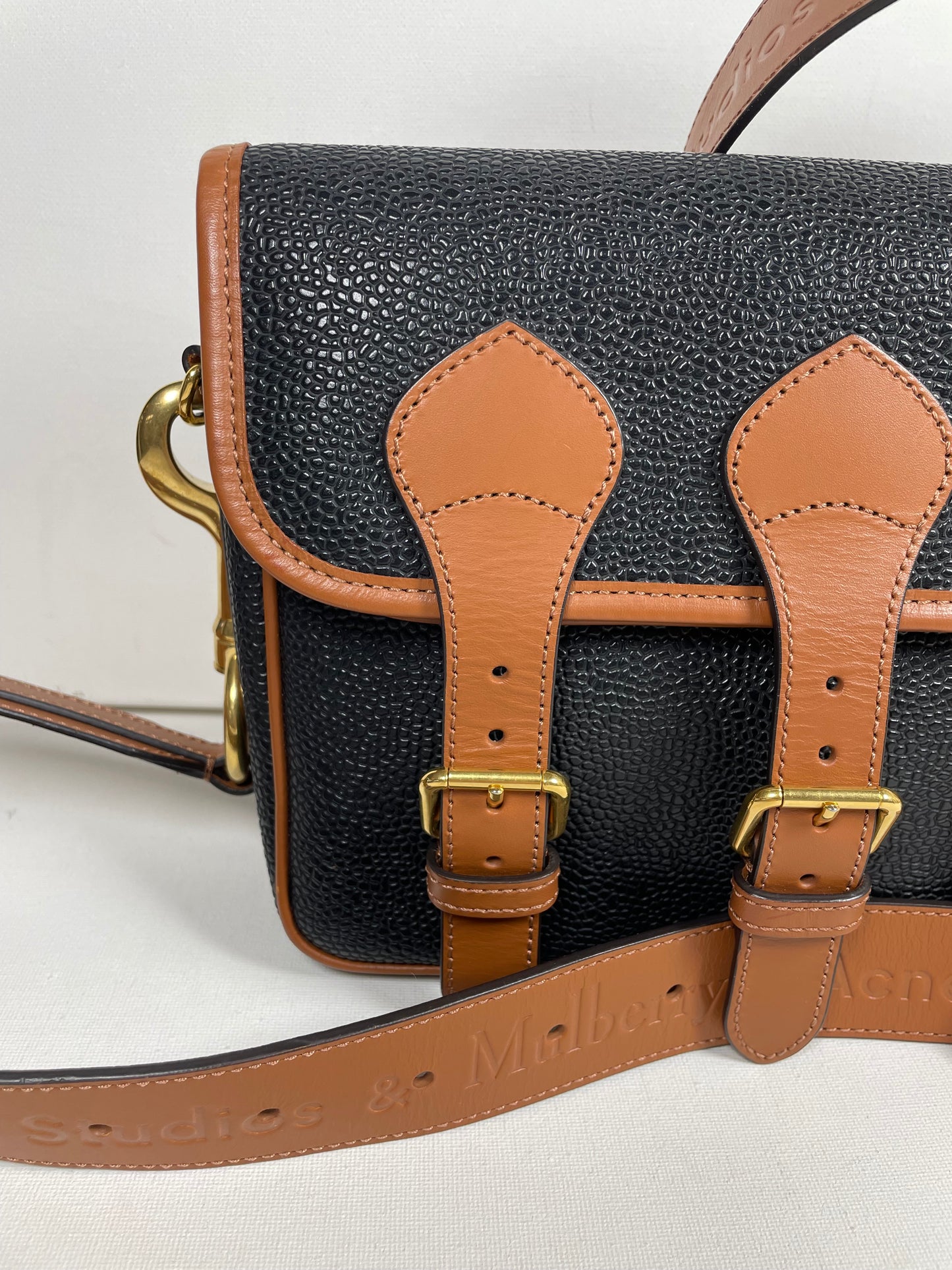 Preloved Mulberry & Acne Studios Messenger Crossbody Bag