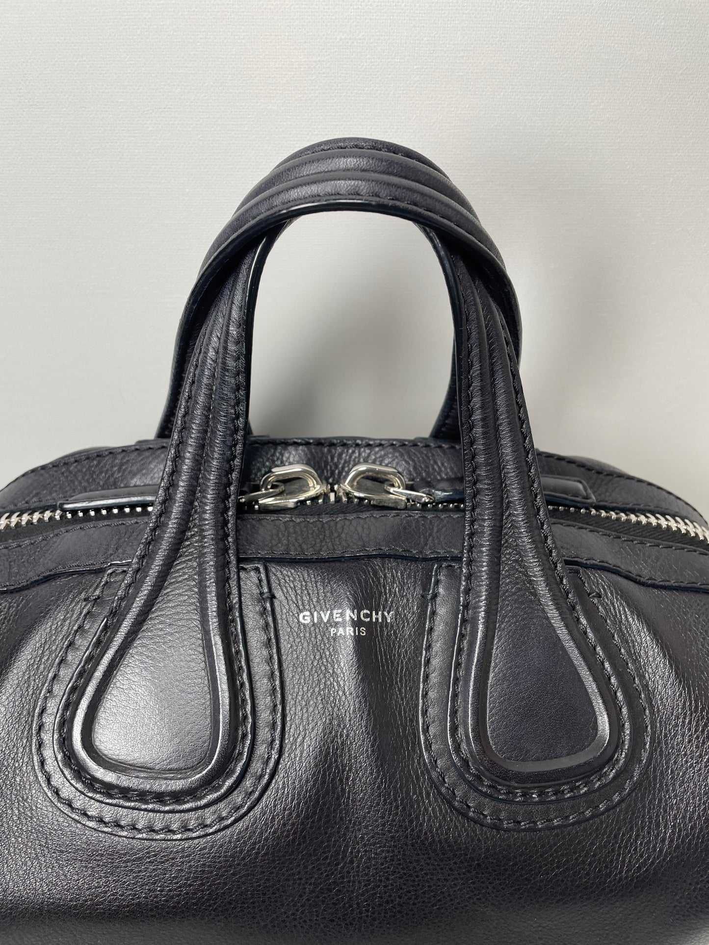 Preloved Givenchy Nightingale Shoulder Tote Bag, Small