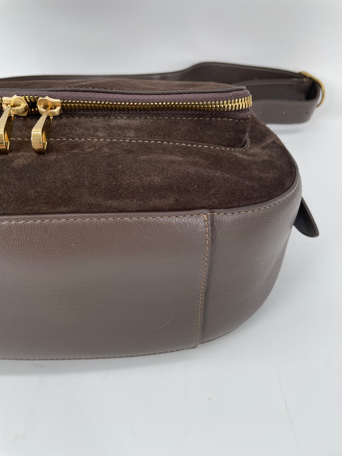 Preloved Anya Hindmarch Soft Vere Shoulder Bag, Medium