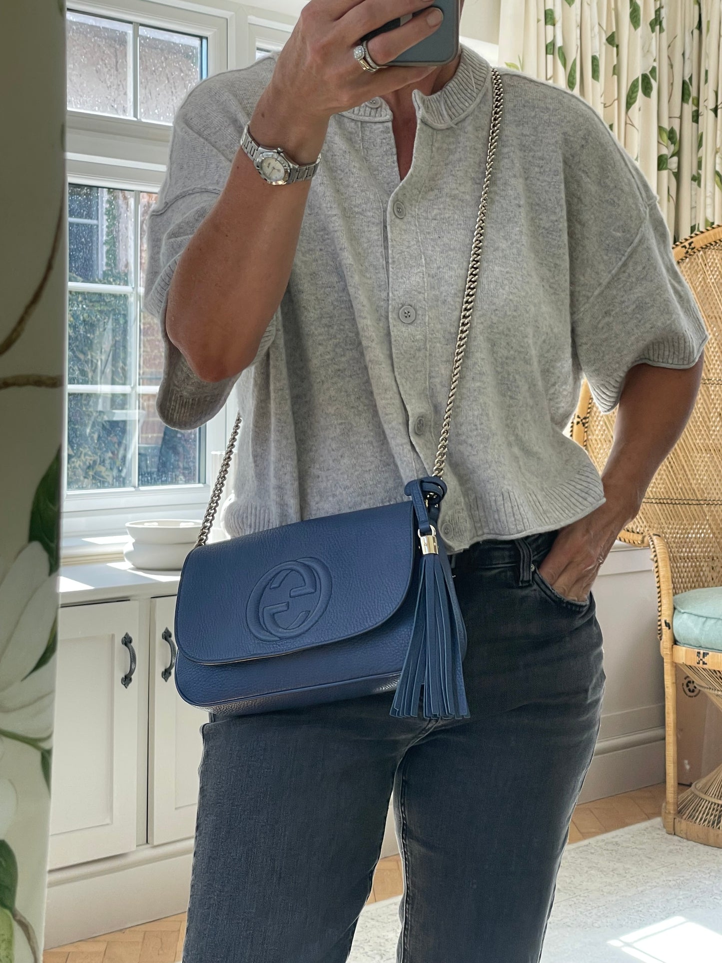 Preloved Gucci Long Soho Chain Shoulder Bag