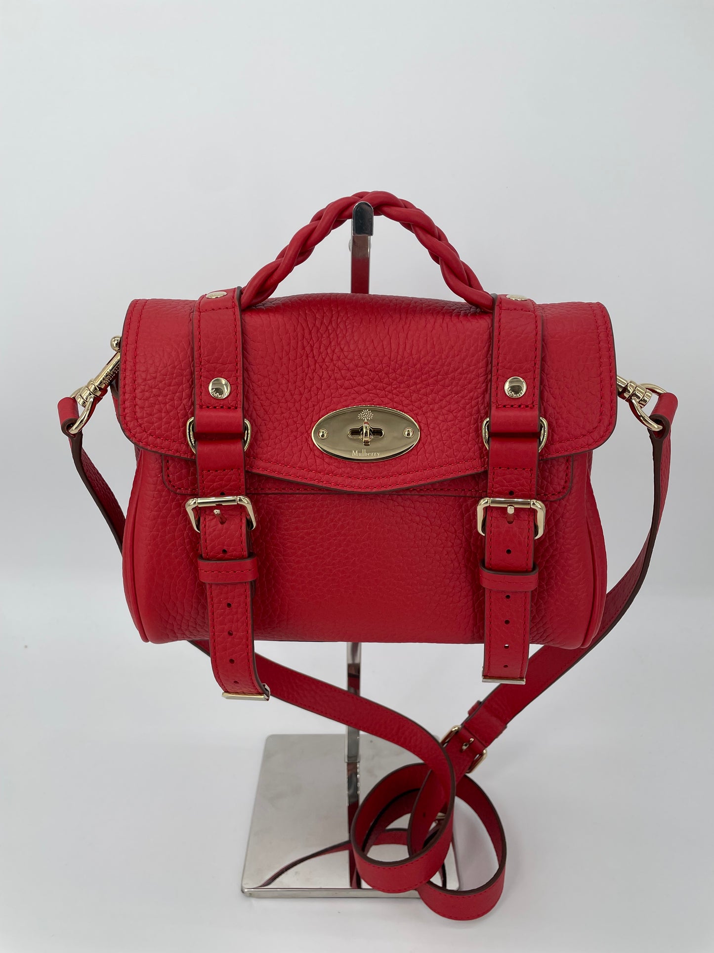 Preloved Mulberry Alexa Satchel Bag, Mini