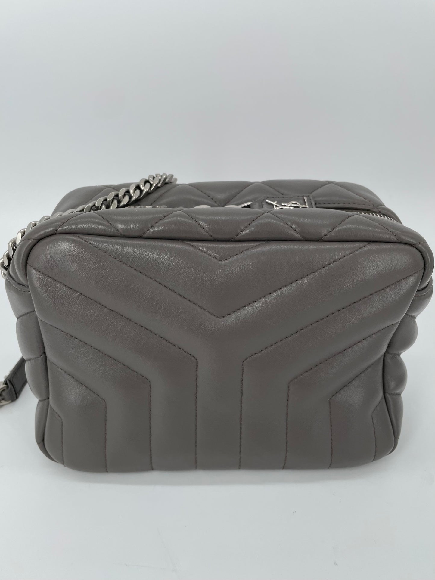 Preloved Saint Laurent Loulou Bowling Bag, Small