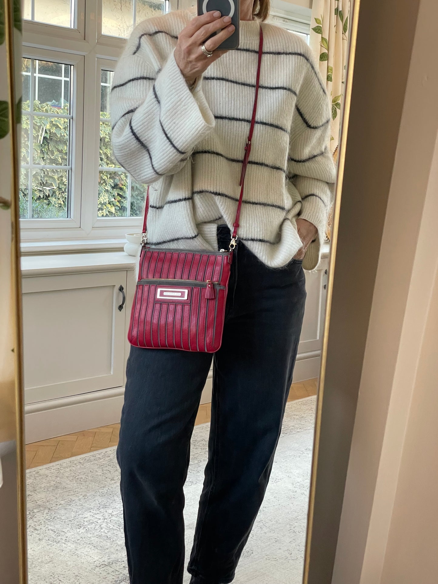 Preloved Anya Hindmarch Hands Free Crossbody Bag