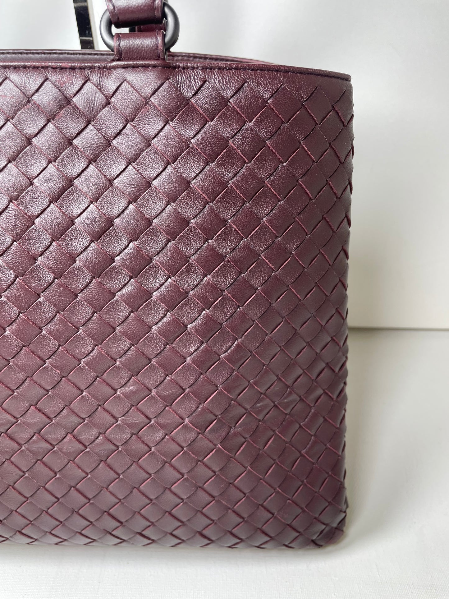 Preloved Bottega Veneta Milano Tote Bag, Medium