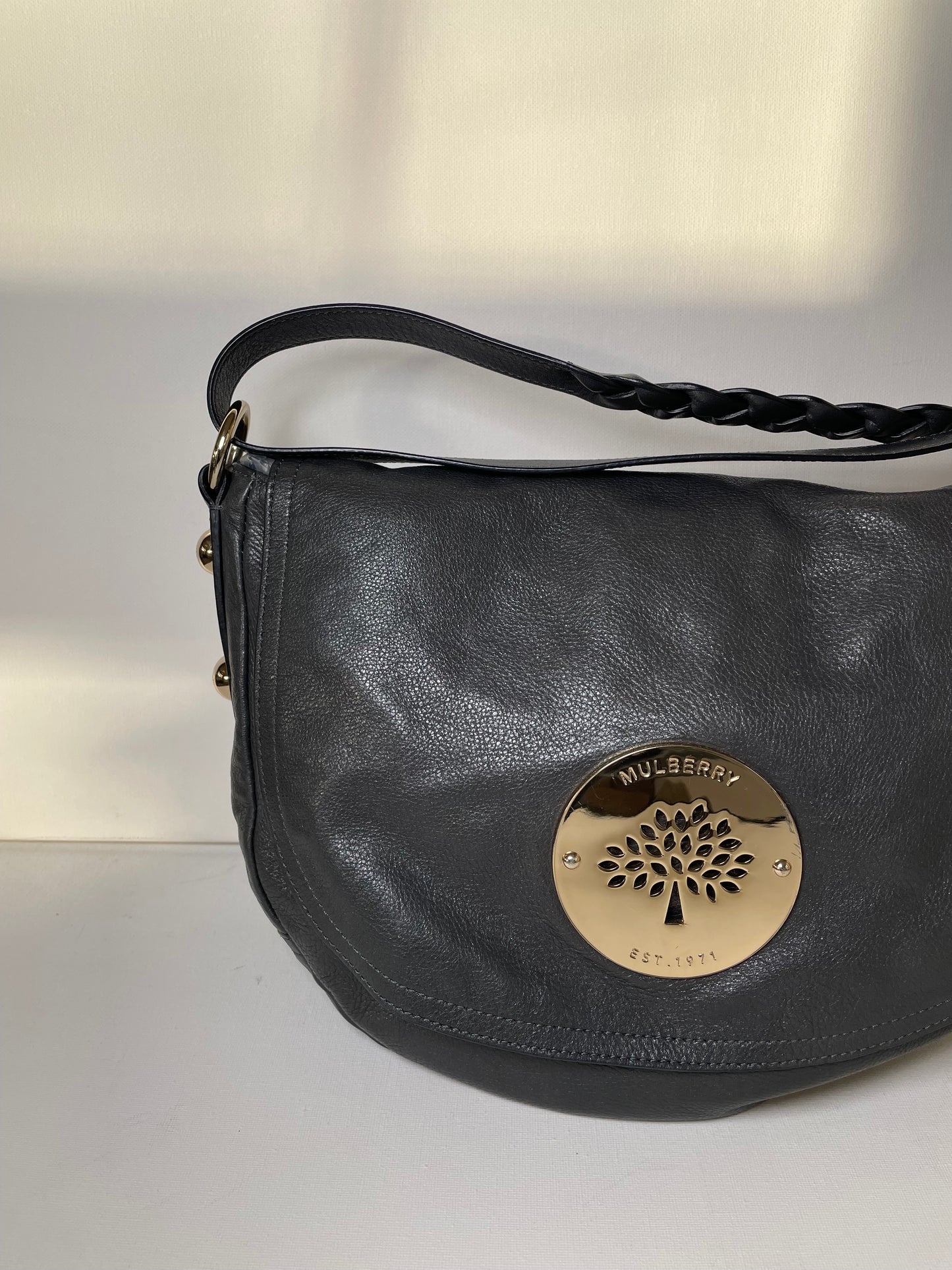 Preloved Mulberry Daria Satchel Shoulder Bag, Medium