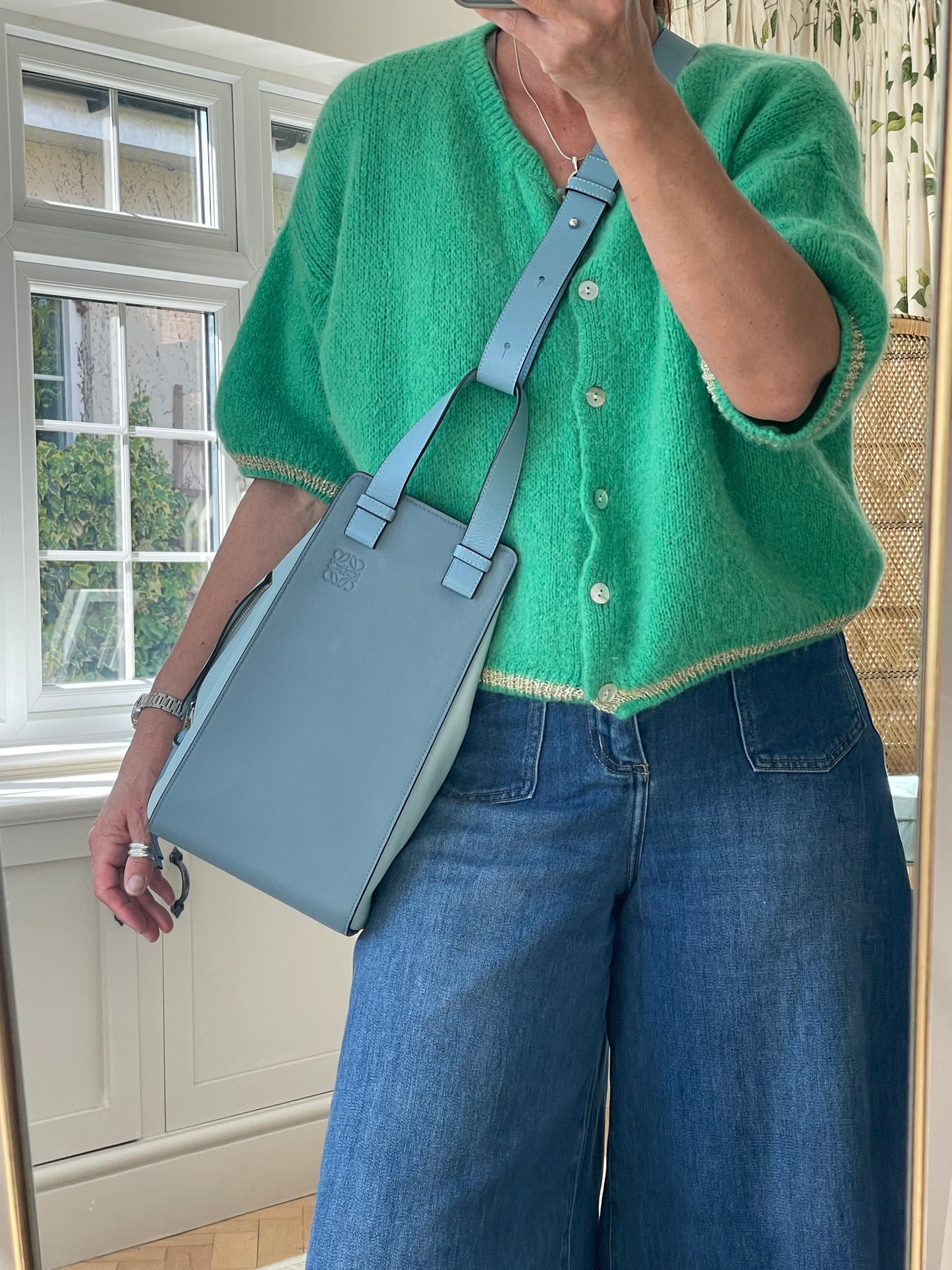 Preloved Loewe Hammock Shoulder Bag, Medium