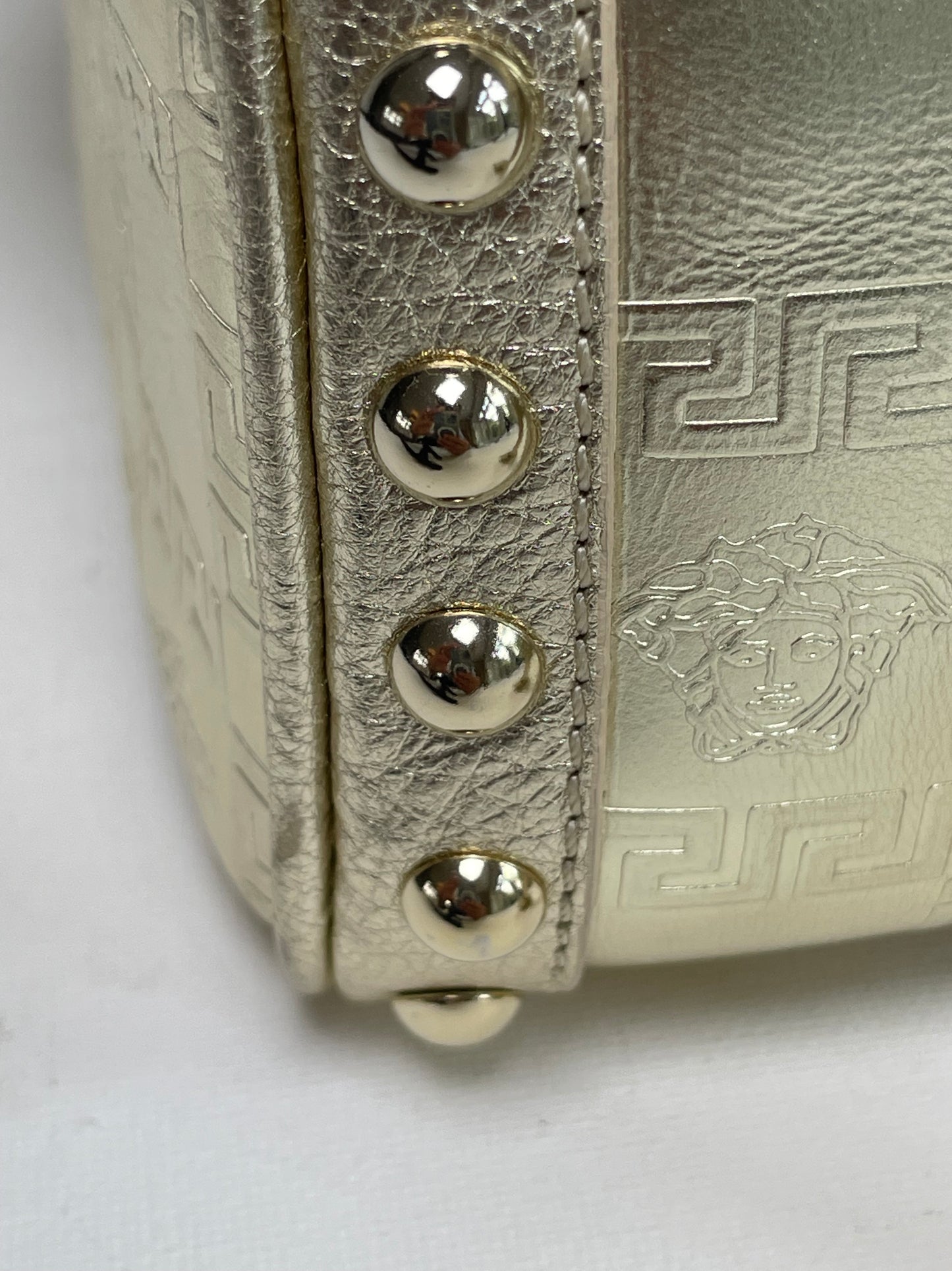 Preloved Vintage Versace Medusa Boston Bag