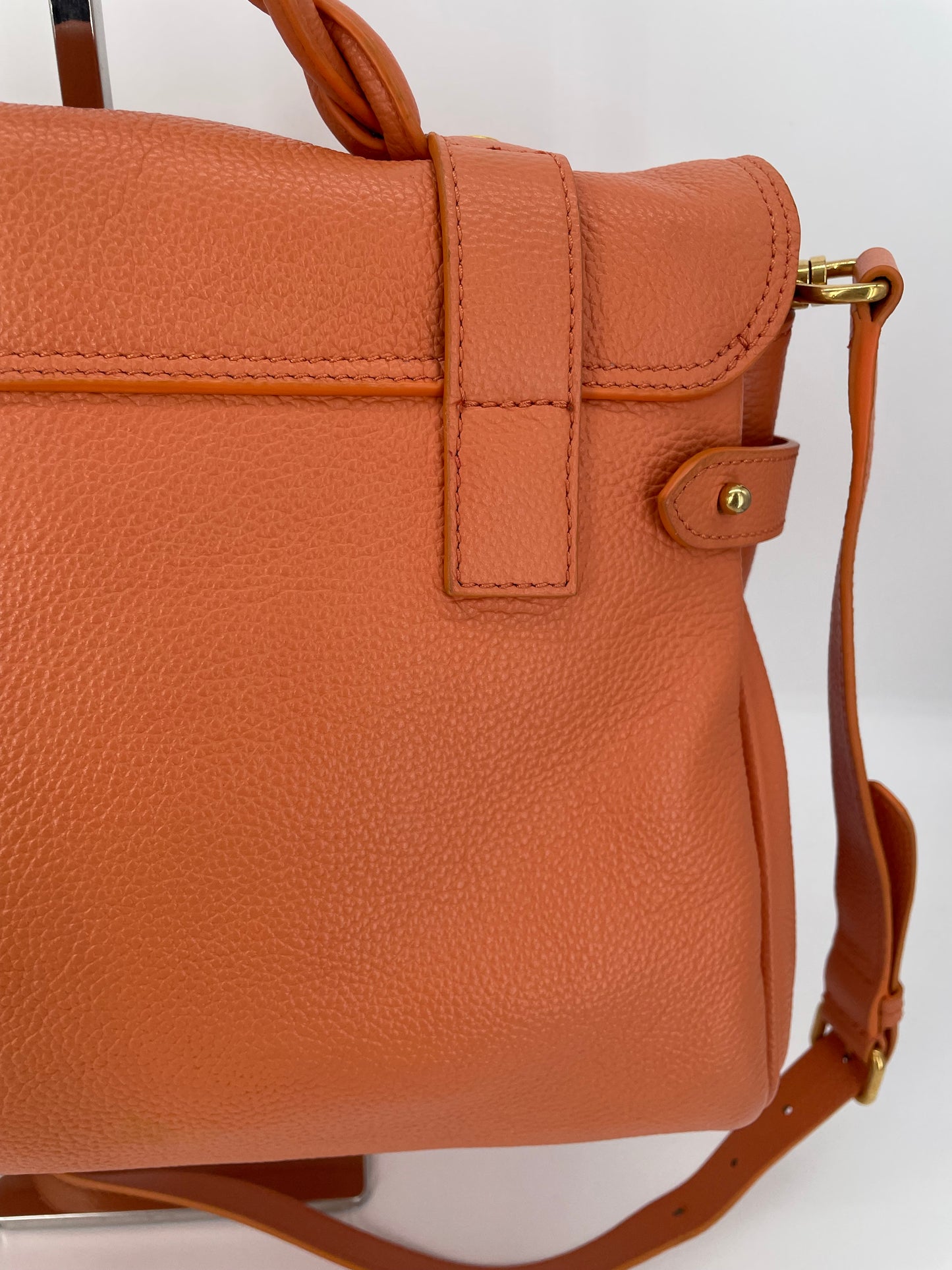 Preloved Mulberry Alexa Satchel Bag, Regular