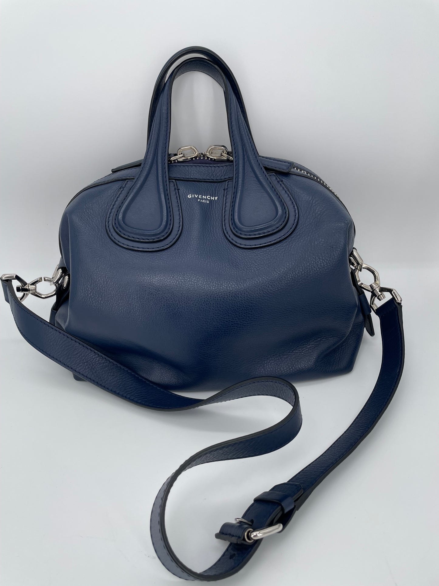 Preloved Givenchy Nightingale Shoulder Tote Bag, Small