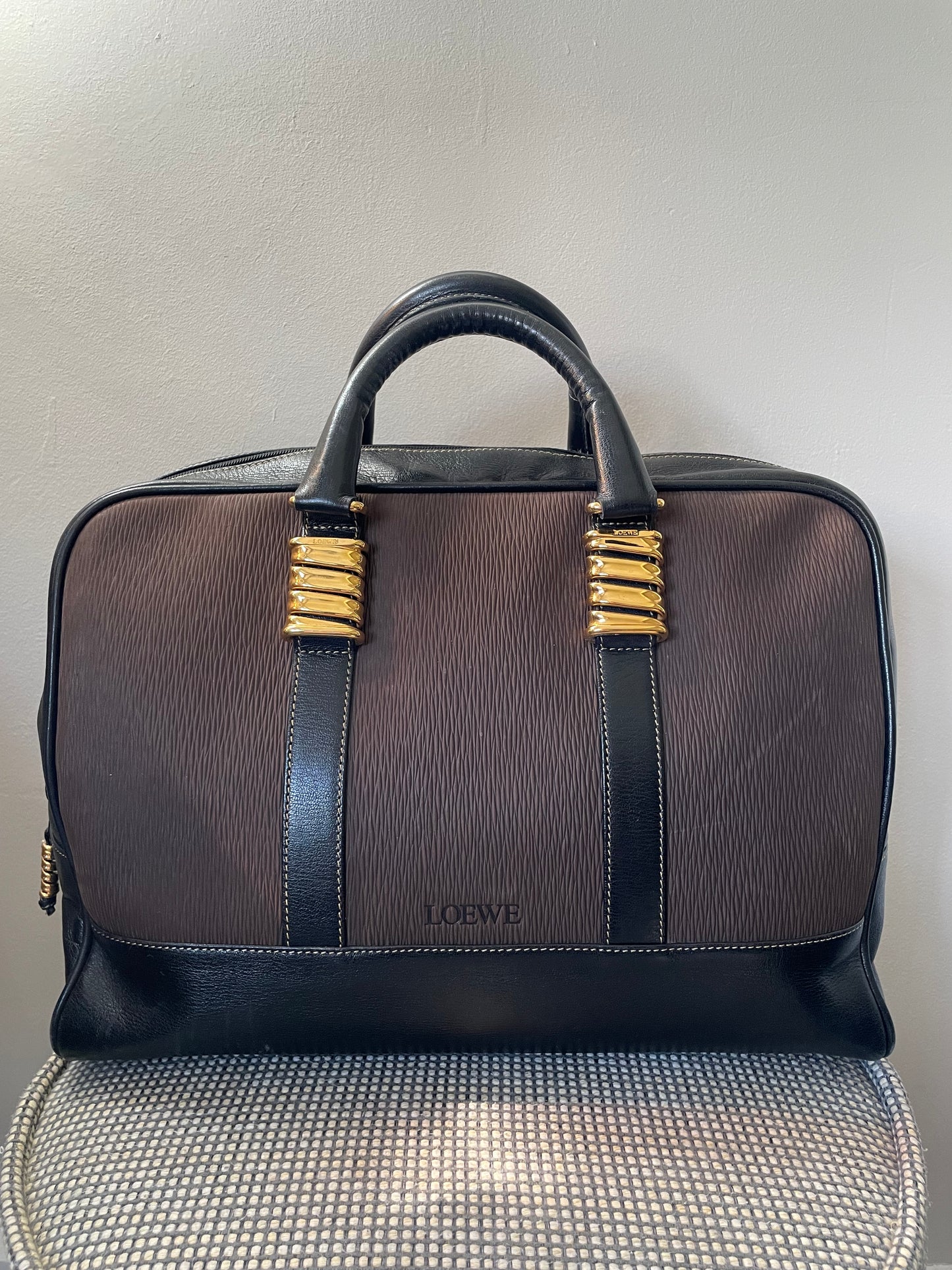 Preloved Loewe Vintage Velazquez Boston bag