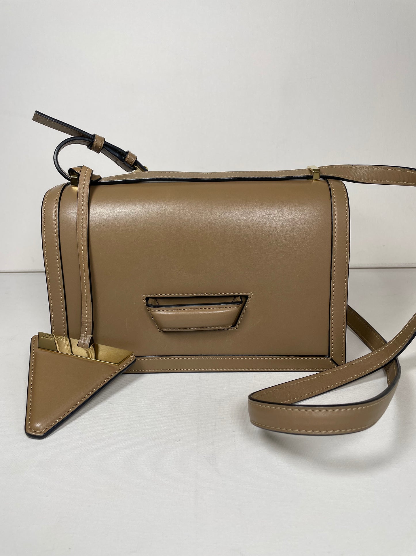 Preloved Loewe Barcelona Crossbody Bag, Medium