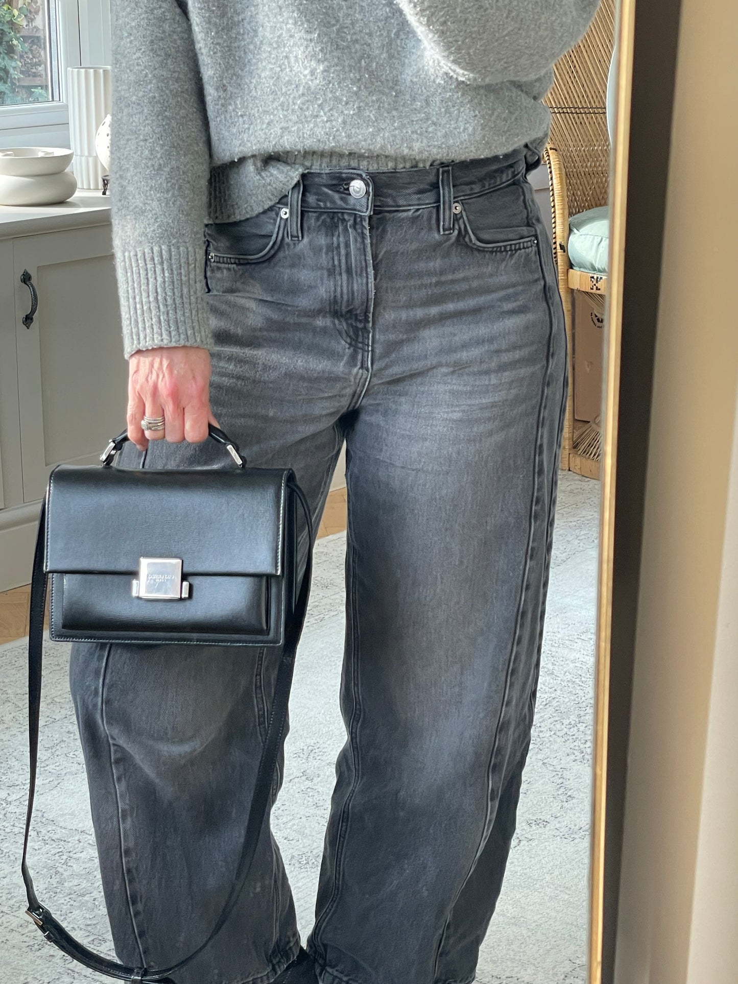 Preloved Saint Laurent Bellechasse Satchel Bag with Long Strap