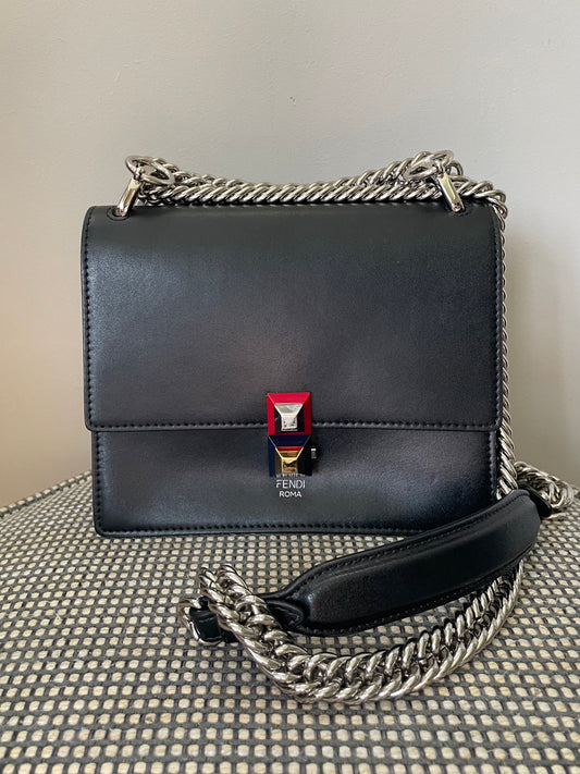 Preloved Fendi Kan I Two Way Shoulder Bag, Small