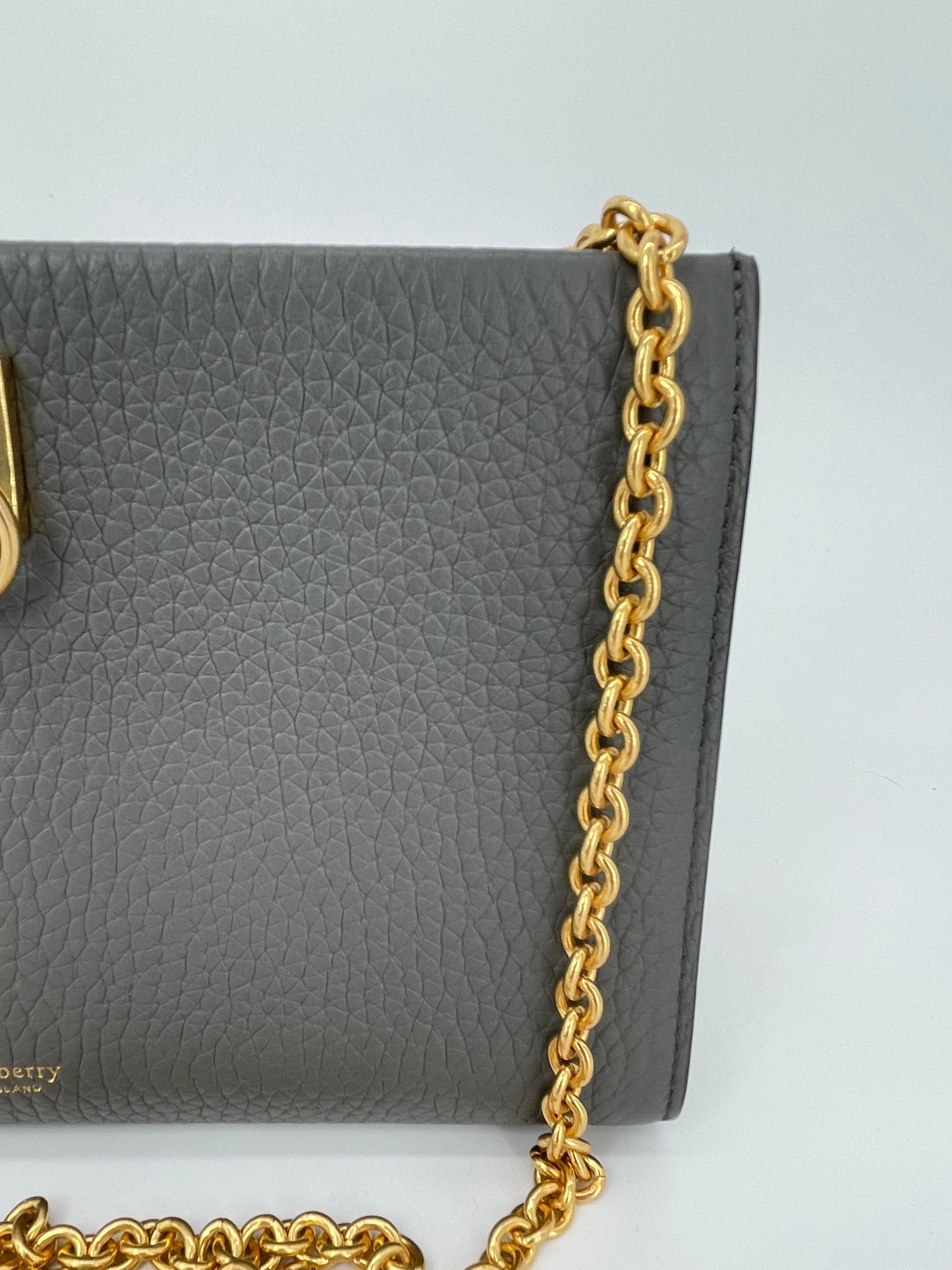 Preloved Mulberry Iris Wallet On Chain