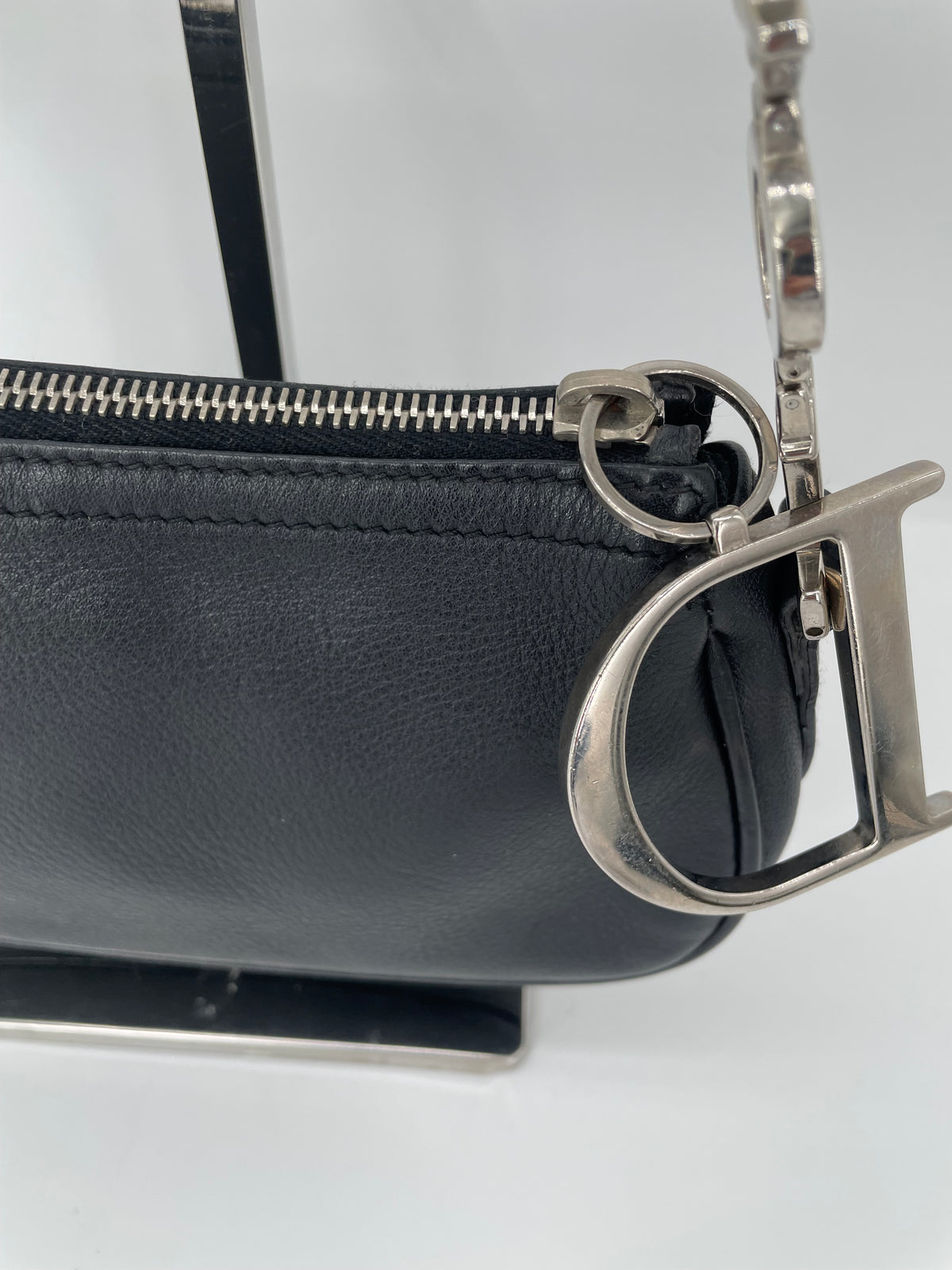 Preloved Christian Dior D-Charm Pochette Shoulder Bag