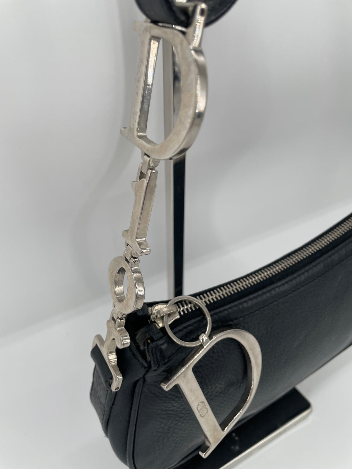 Preloved Christian Dior D-Charm Pochette Shoulder Bag