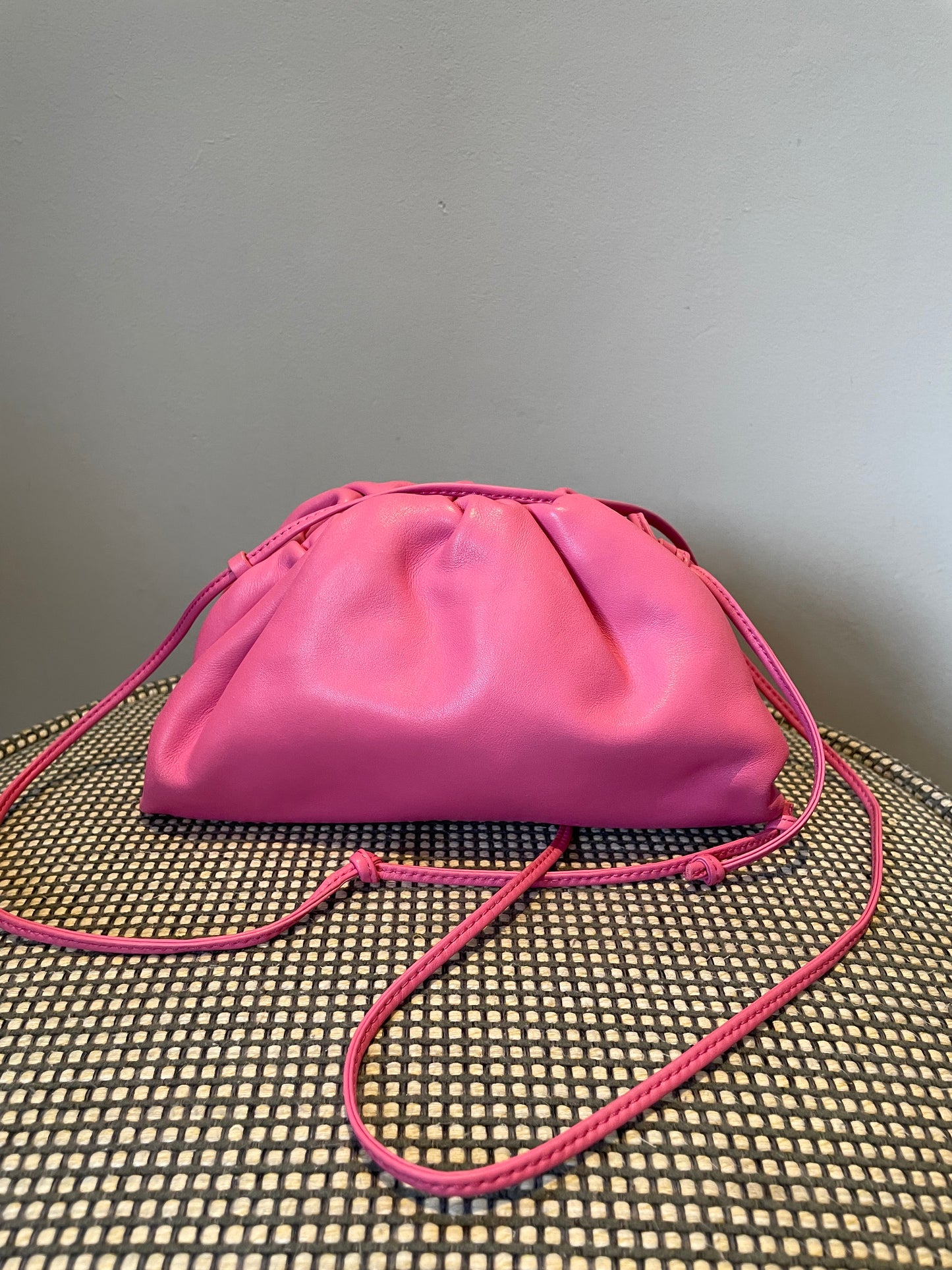 Preloved Bottega Veneta Pouch With Shoulder Strap, Mini