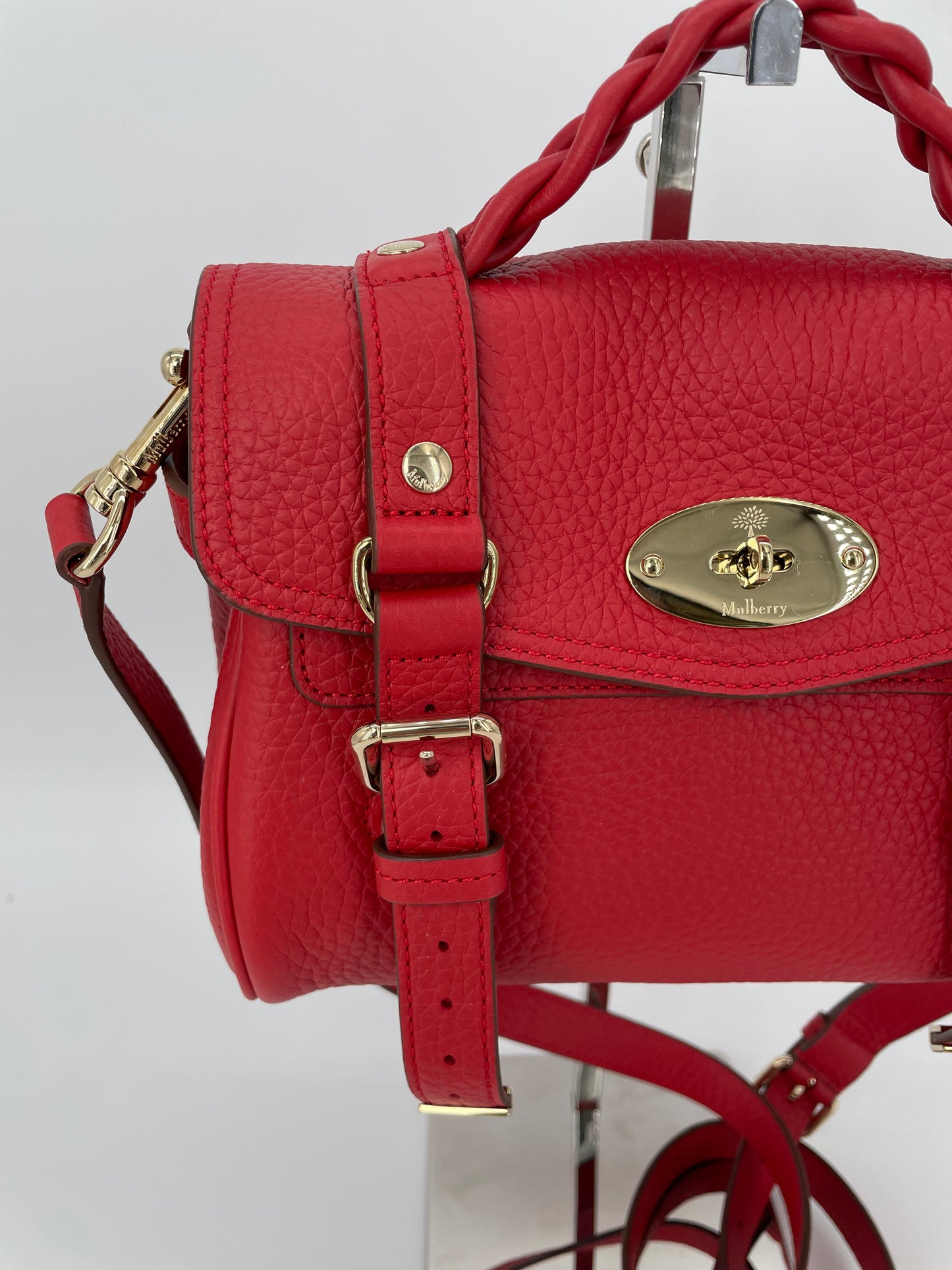 Preloved Mulberry Alexa Satchel Bag, Mini