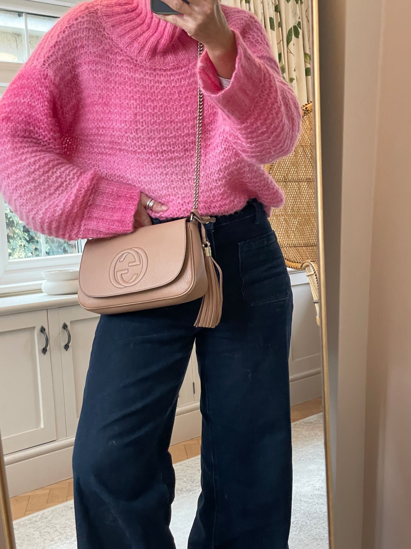 Preloved Gucci Long Soho Chain Shoulder Bag