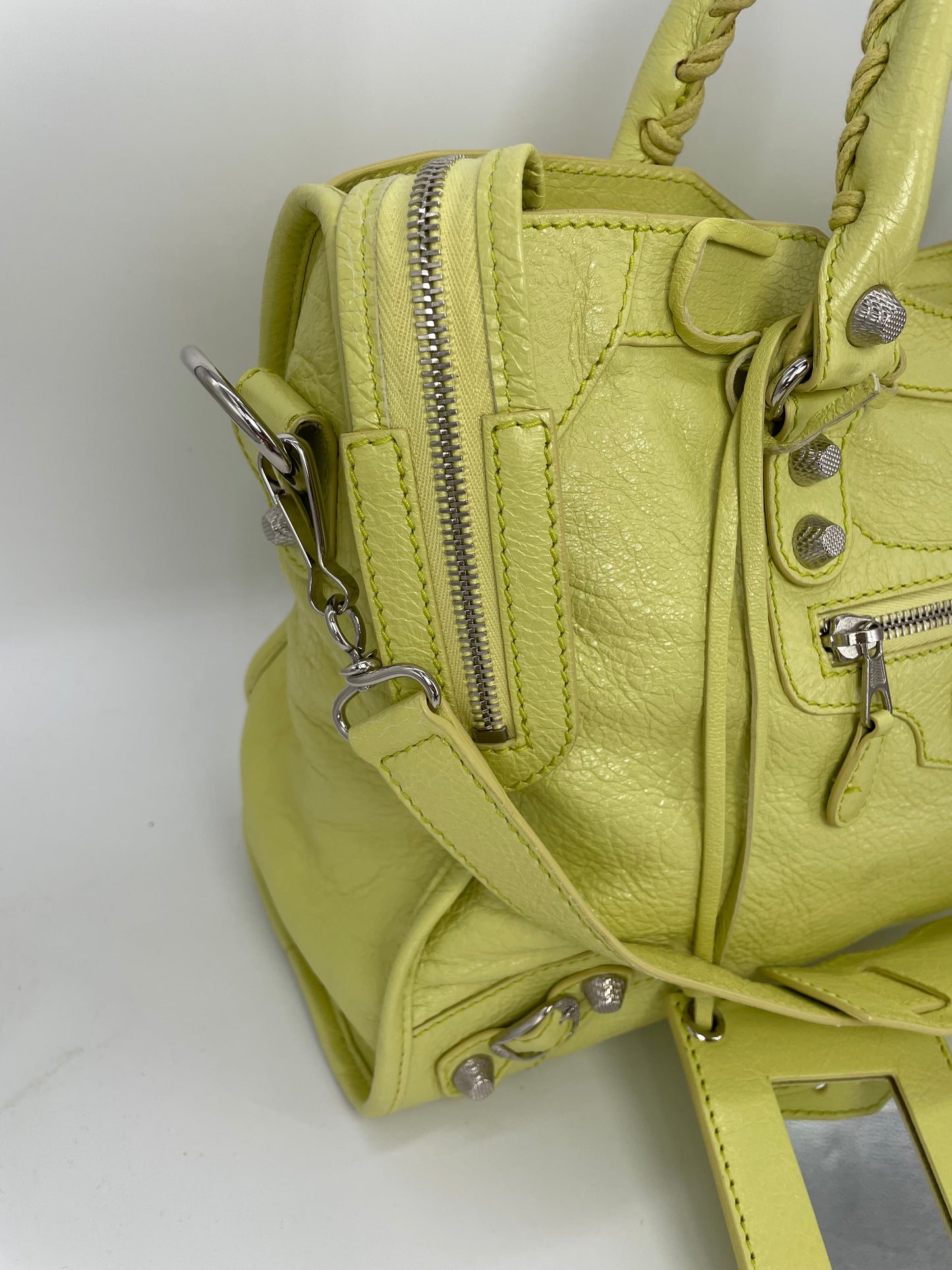 Preloved Balenciaga Motorcycle City Tote Bag, Medium
