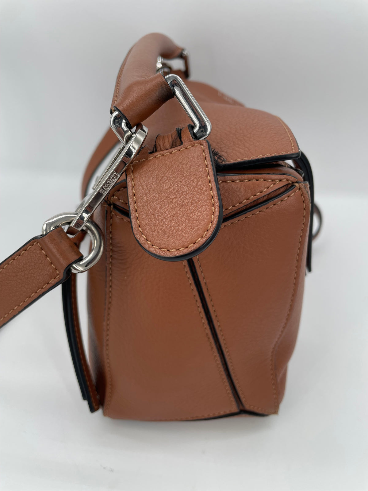 Preloved Loewe Puzzle Shoulder Bag, Small