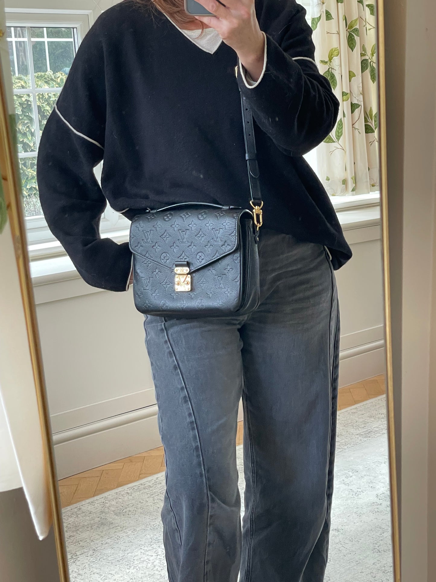 Preloved Louis Vuitton Empreinte Metis Crossbody Bag