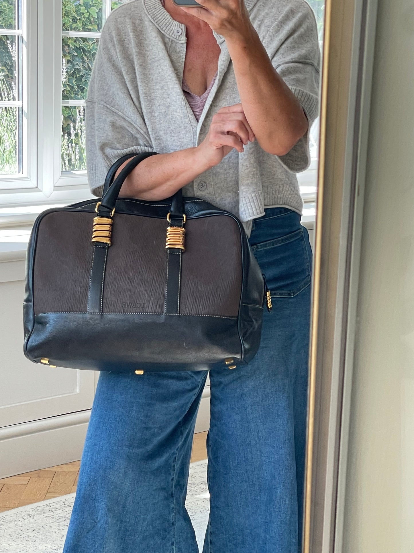 Preloved Loewe Vintage Velazquez Boston bag