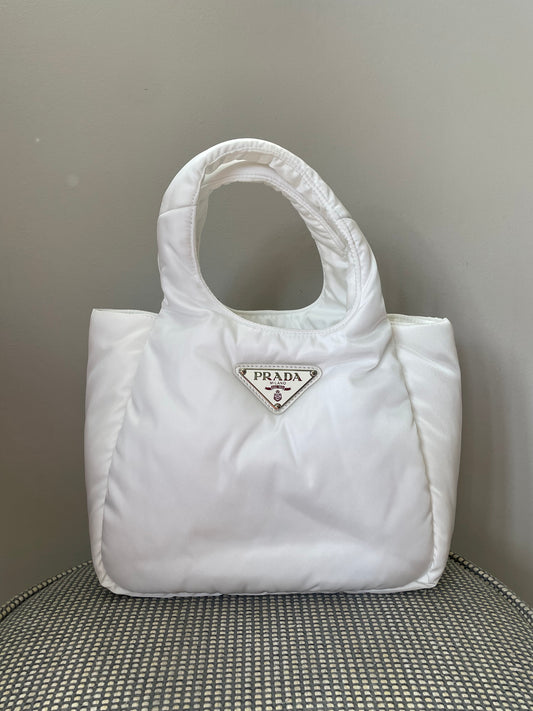 Preloved Prada Re-Issue Padded Tote Bag, Small
