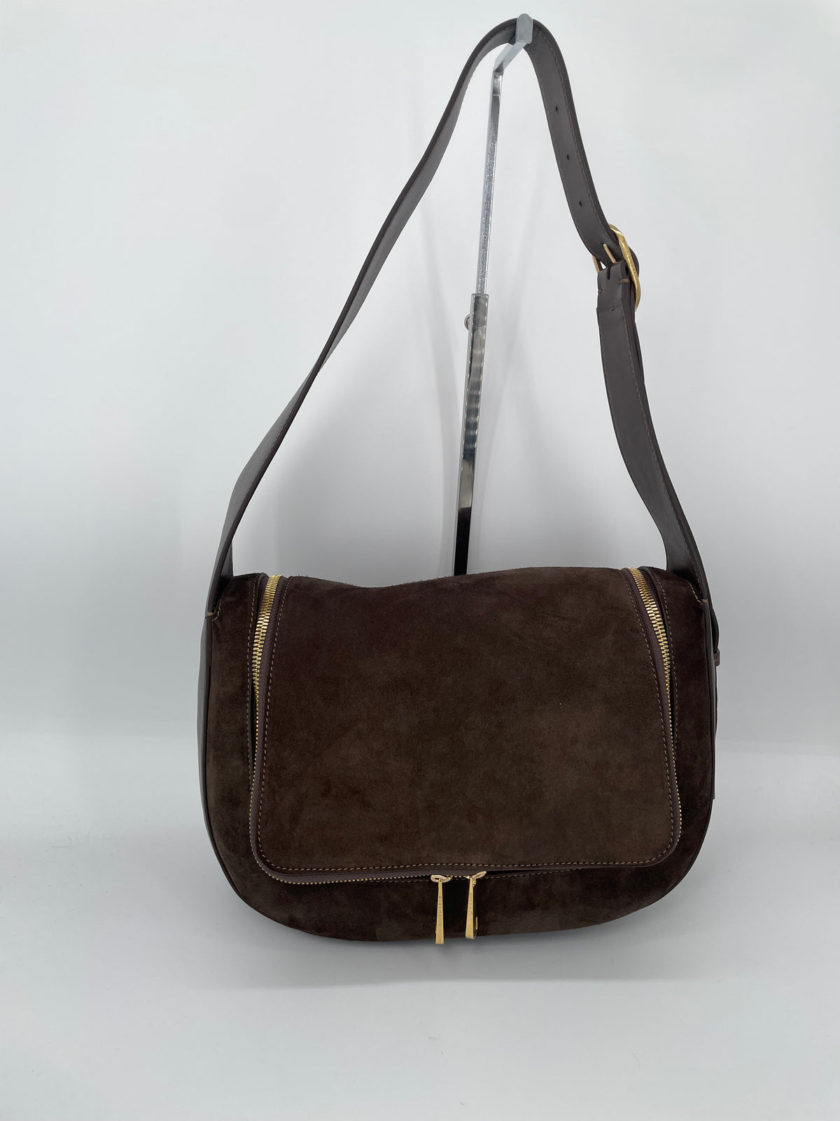 Preloved Anya Hindmarch Soft Vere Shoulder Bag, Medium