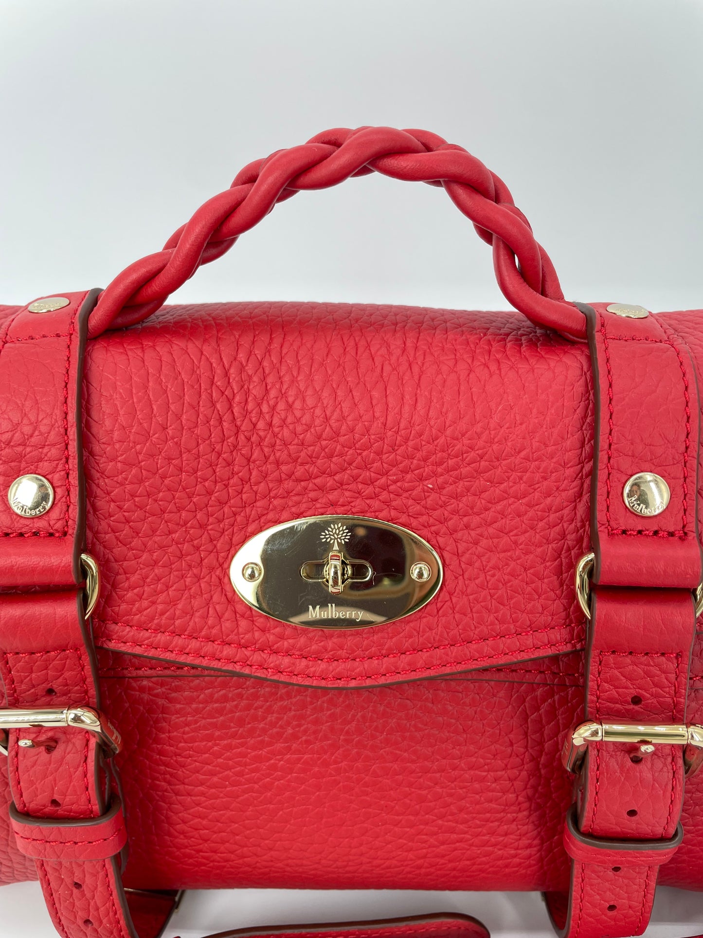 Preloved Mulberry Alexa Satchel Bag, Mini