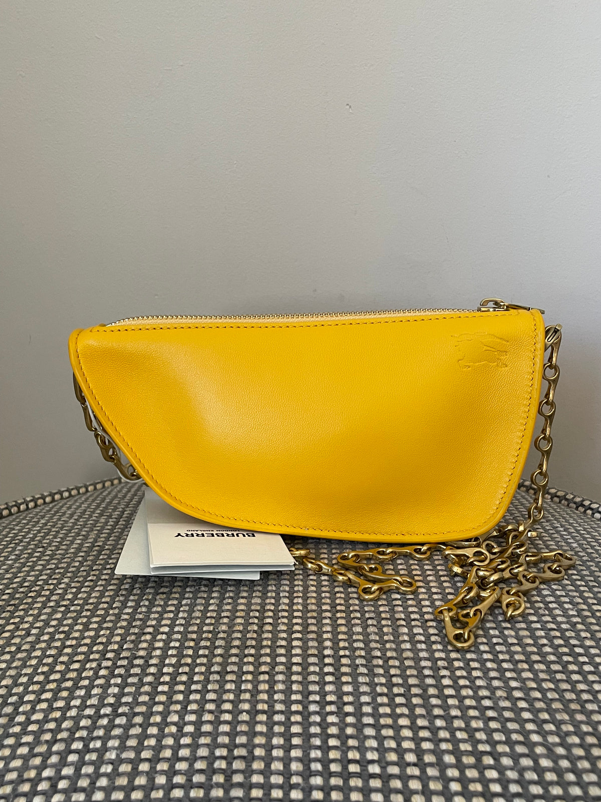 Preloved Burberry Shield Sling Bag, Micro