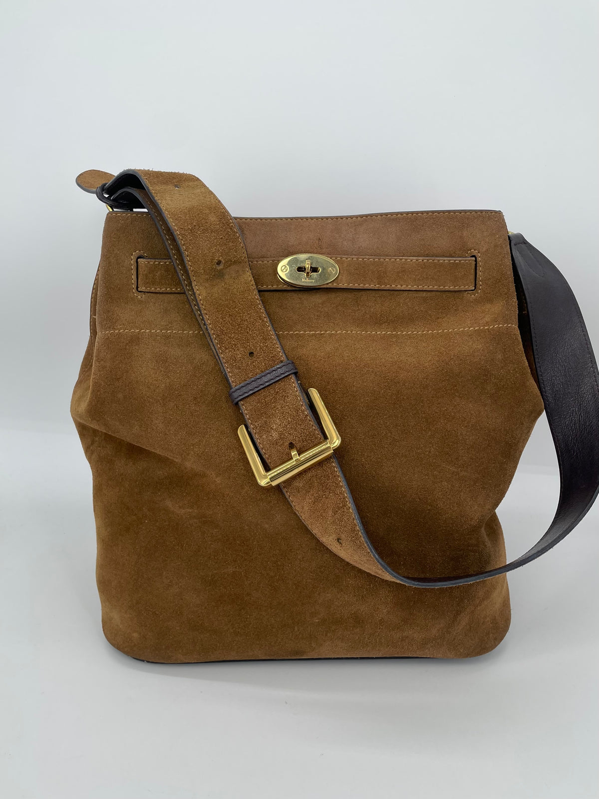 Preloved Mulberry Islington Bucket Bag, Large