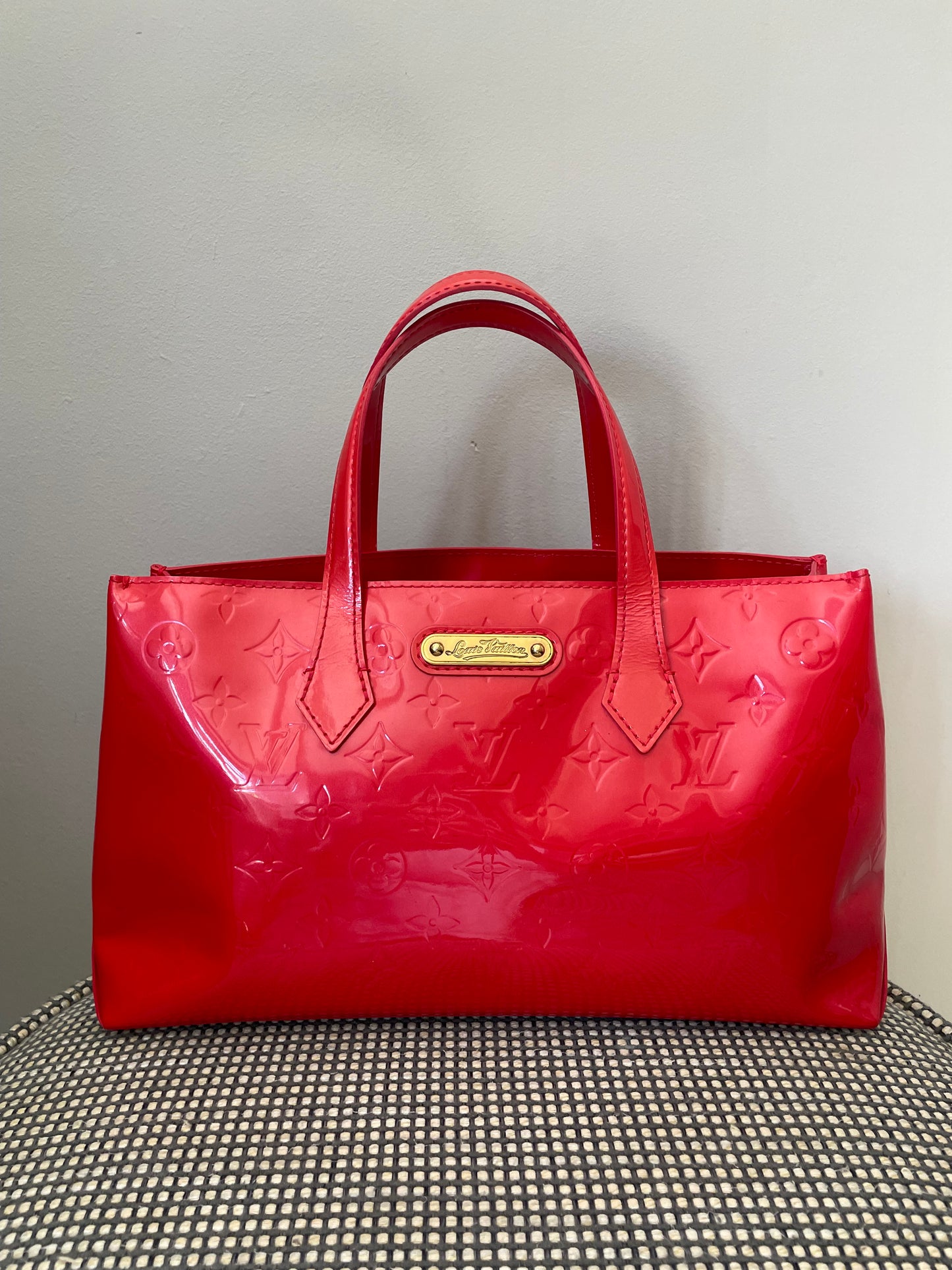 Preloved Louis Vuitton Wilshire Top Handle Tote Bag