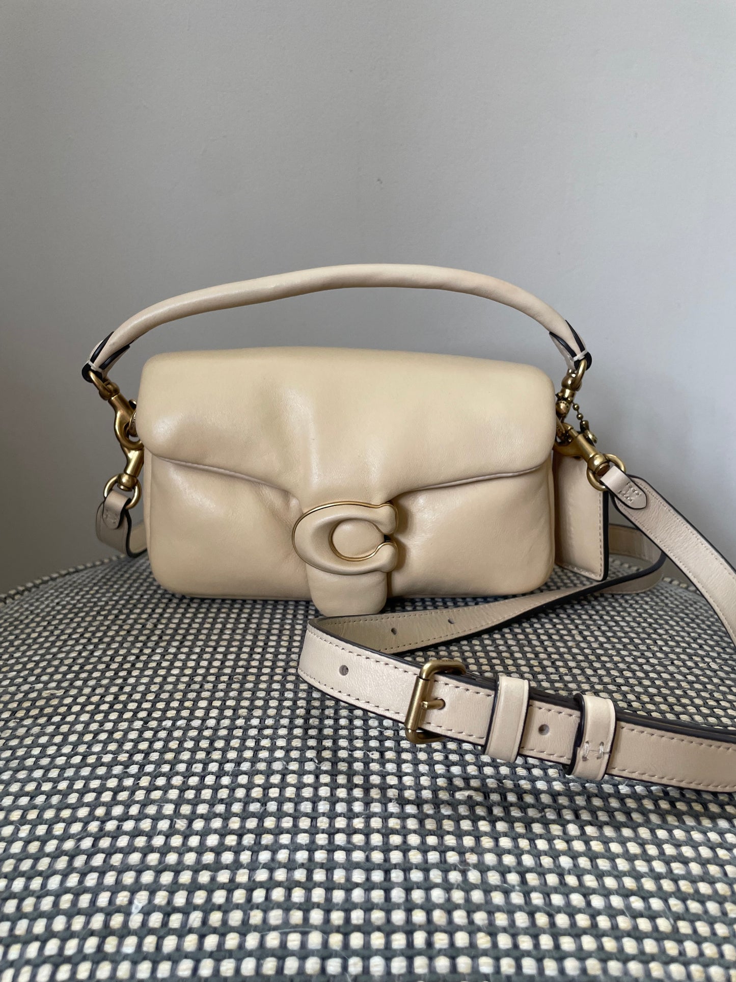 Preloved Coach Pillow Tabby 18, Mini