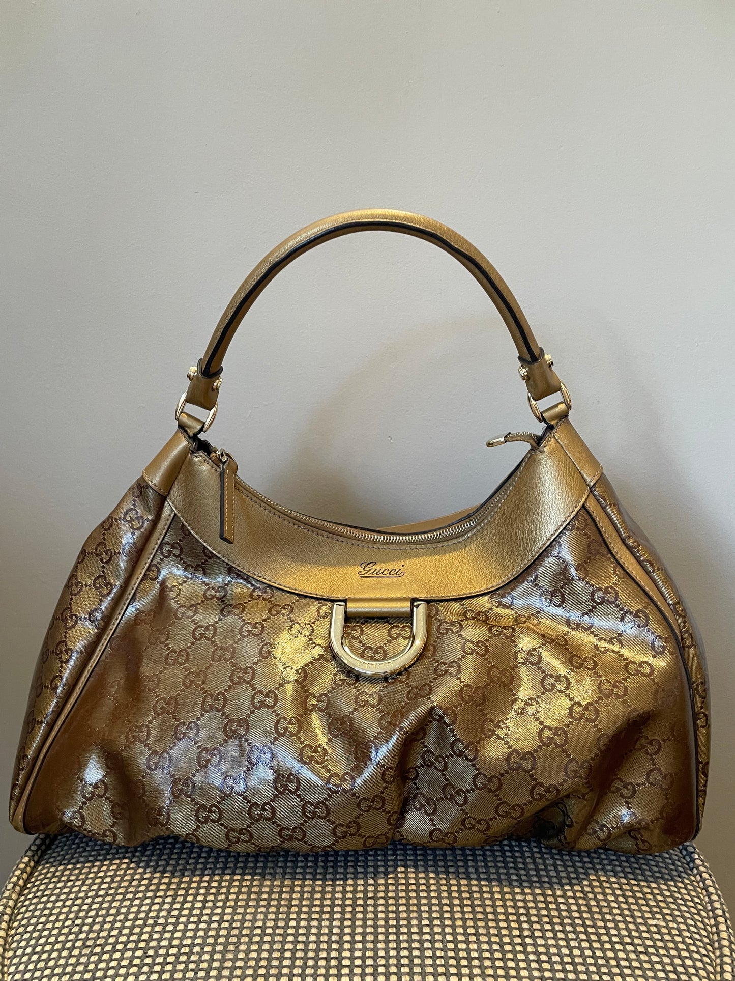 Preloved Gucci D-Ring Shoulder Bag