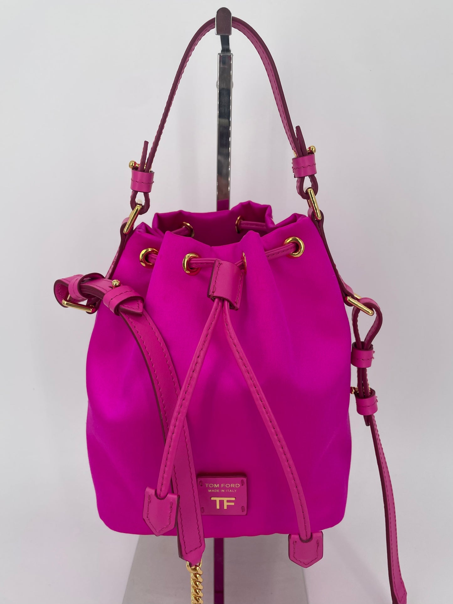 Preloved Tom Ford Disco Two Way Bucket Bag, Small