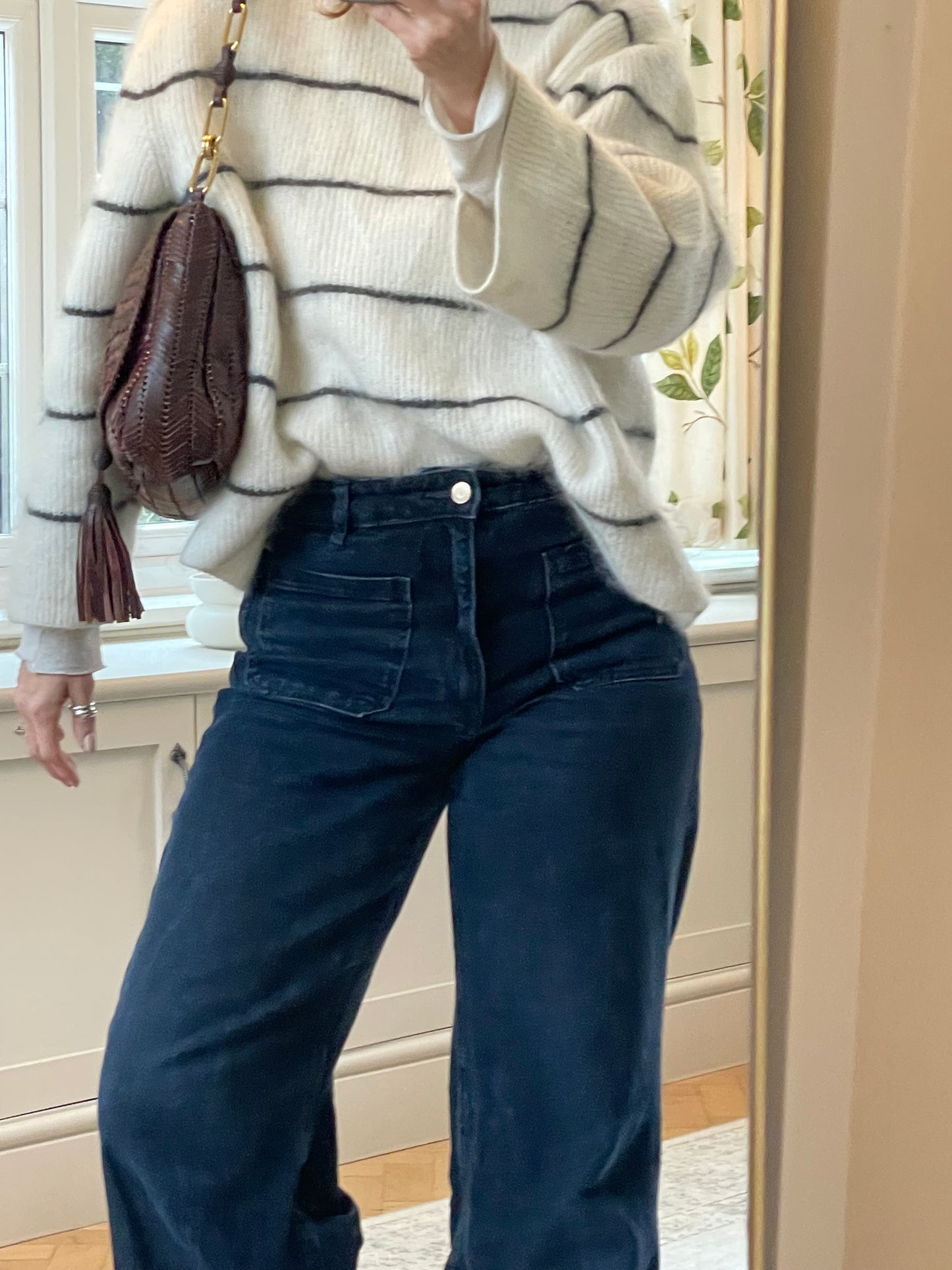 Preloved Anya Hindmarch Neeson Tassel Shoulder Bag