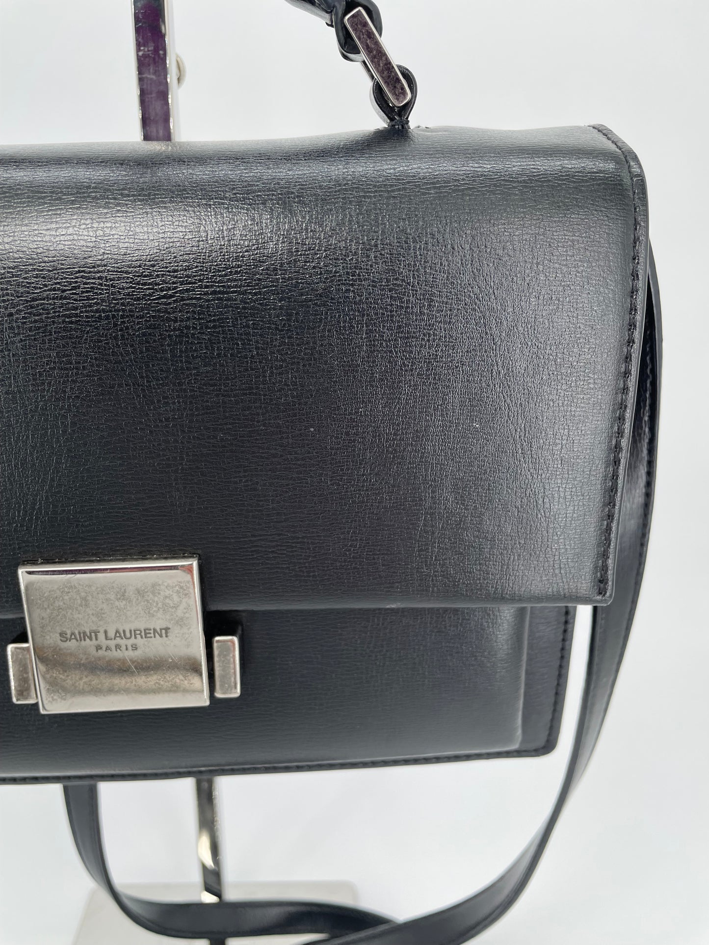 Preloved Saint Laurent Bellechasse Satchel Bag with Long Strap