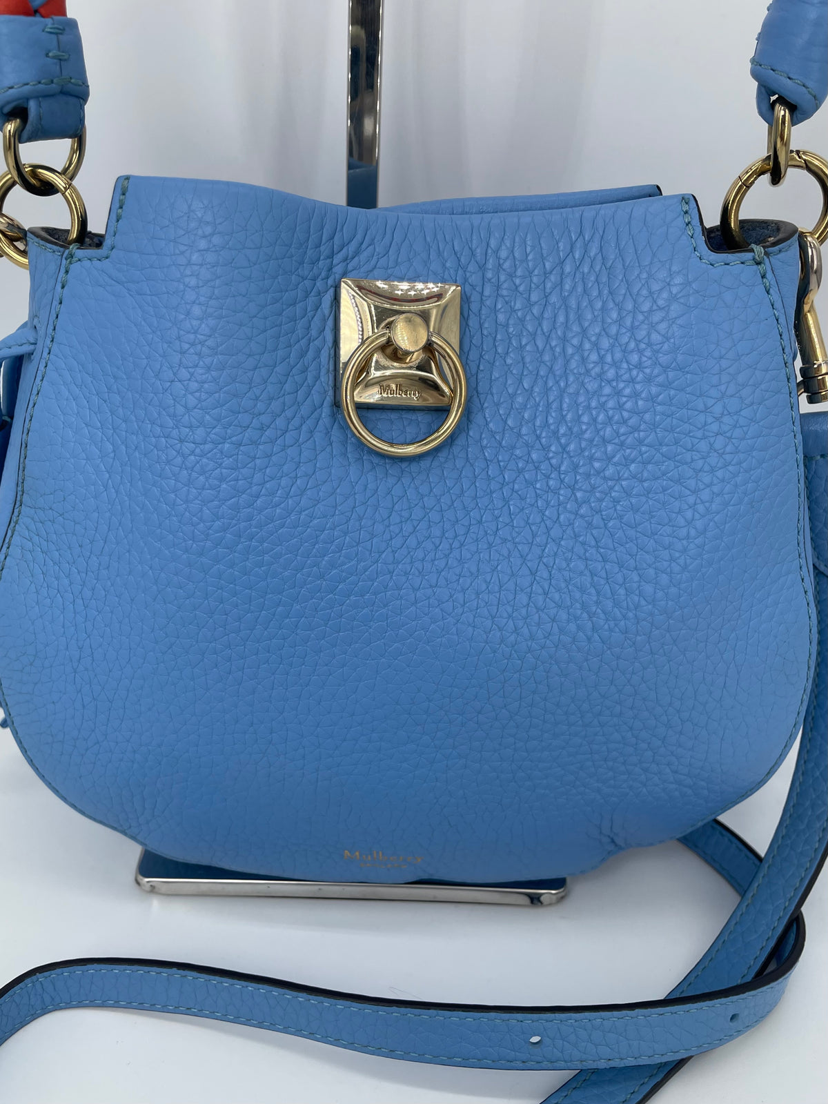 Preloved Mulberry Iris Hobo Bag, Mini