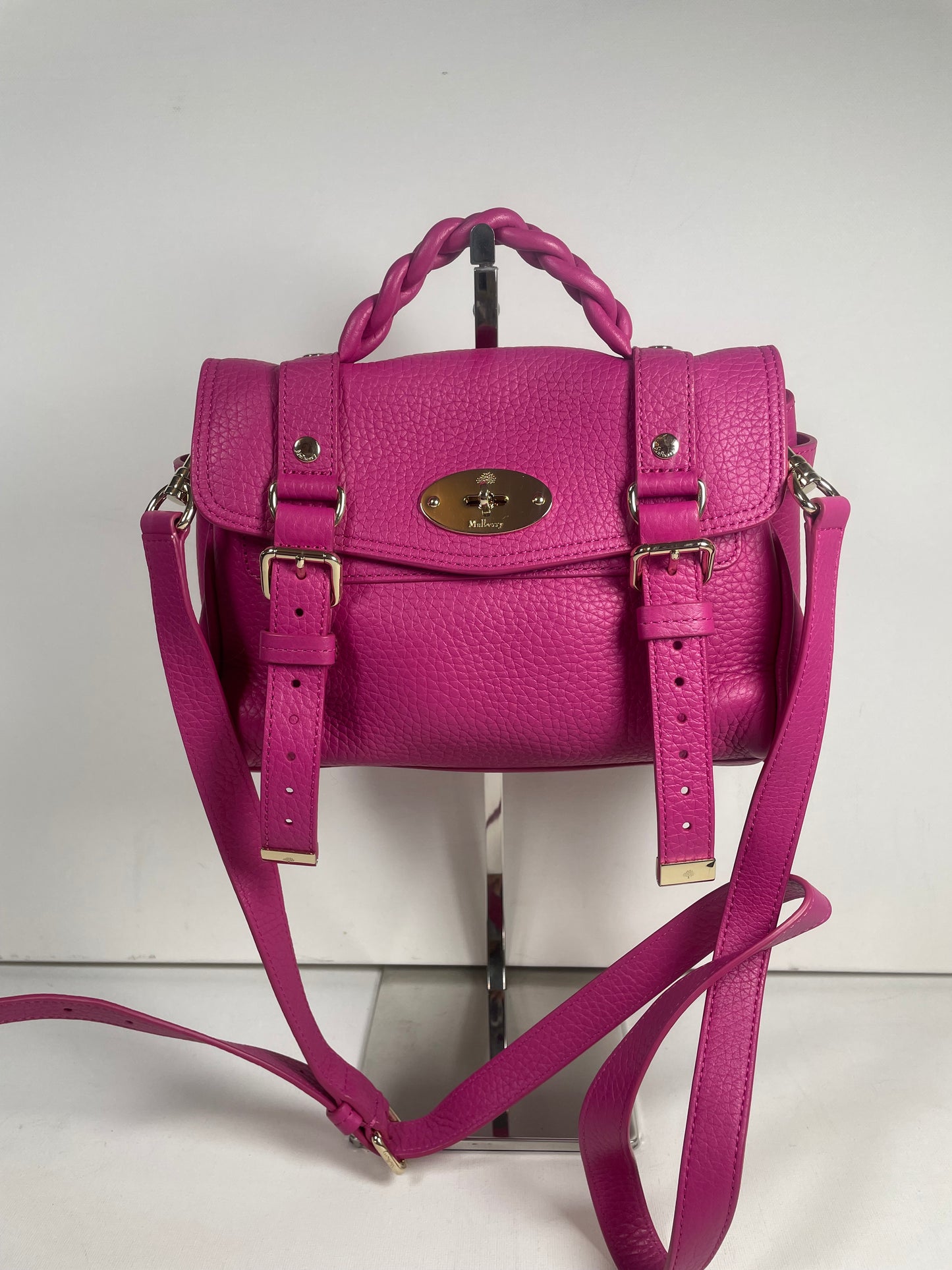 Preloved Mulberry Alexa Satchel Bag, Mini